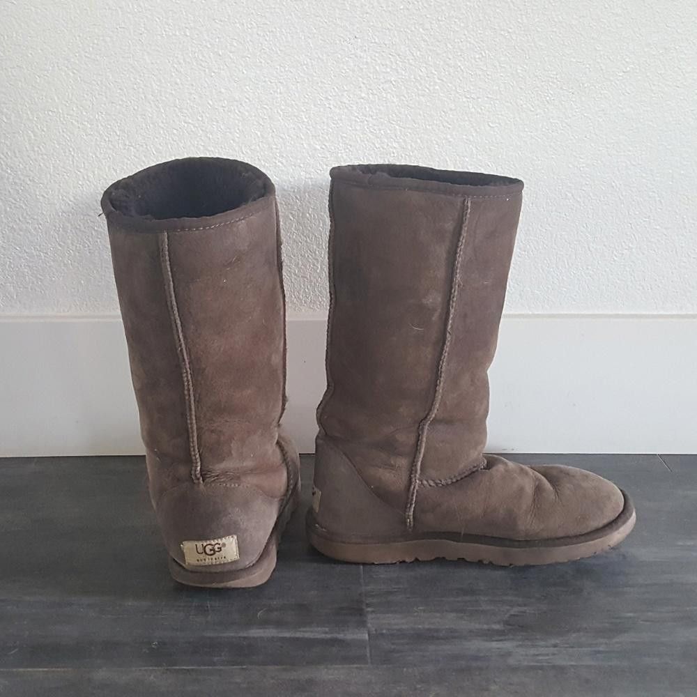 Ugg Chocolate Classic UGG Tall Boot Size US 7 / IT 37 - 3 Thumbnail
