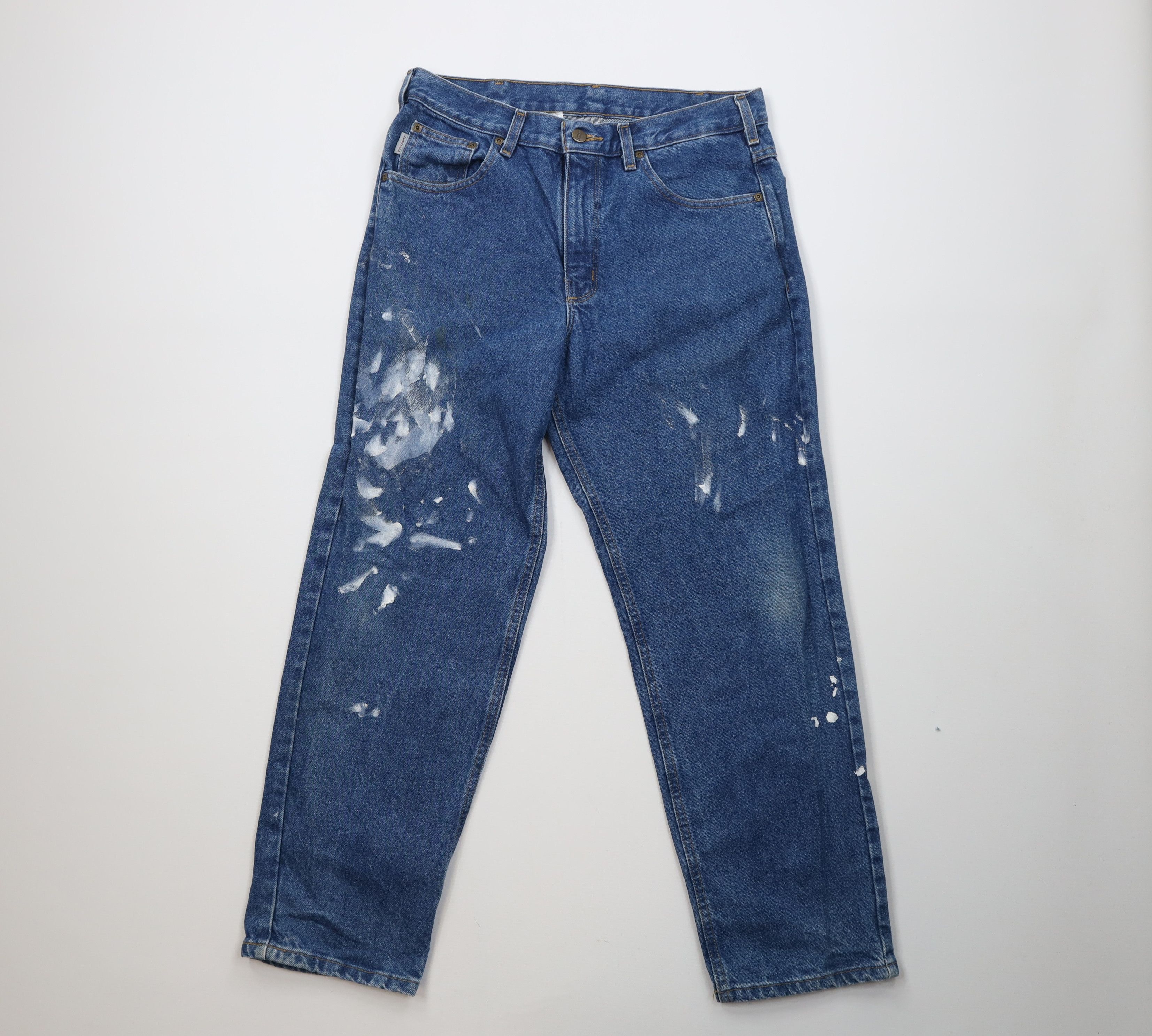 Carhartt Vintage Y2K Carhartt Relaxed Fit Straight Leg Denim Jeans Size US 34 / EU 50 - 1 Thumbnail