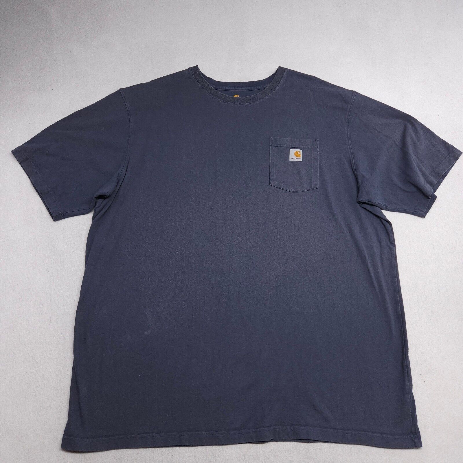 Carhartt Carhartt Graphic Pullover Casual T Shirt Mens Size 3XL Blue Size US XXL / EU 58 / 5 - 2 Thumbnail