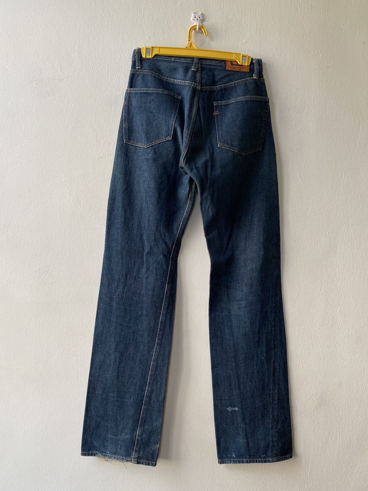 Japanese Vintage 45RPM Indigo Blue Denim