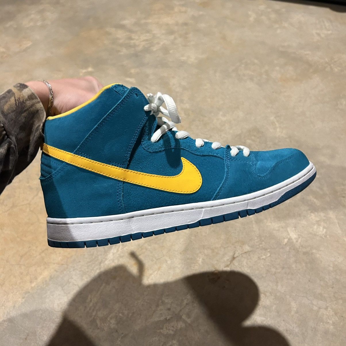 Nike Nike Dunk High Pro SB Tropical Teal 2013 US 12 Size US 12 / EU 45 - 6 Thumbnail