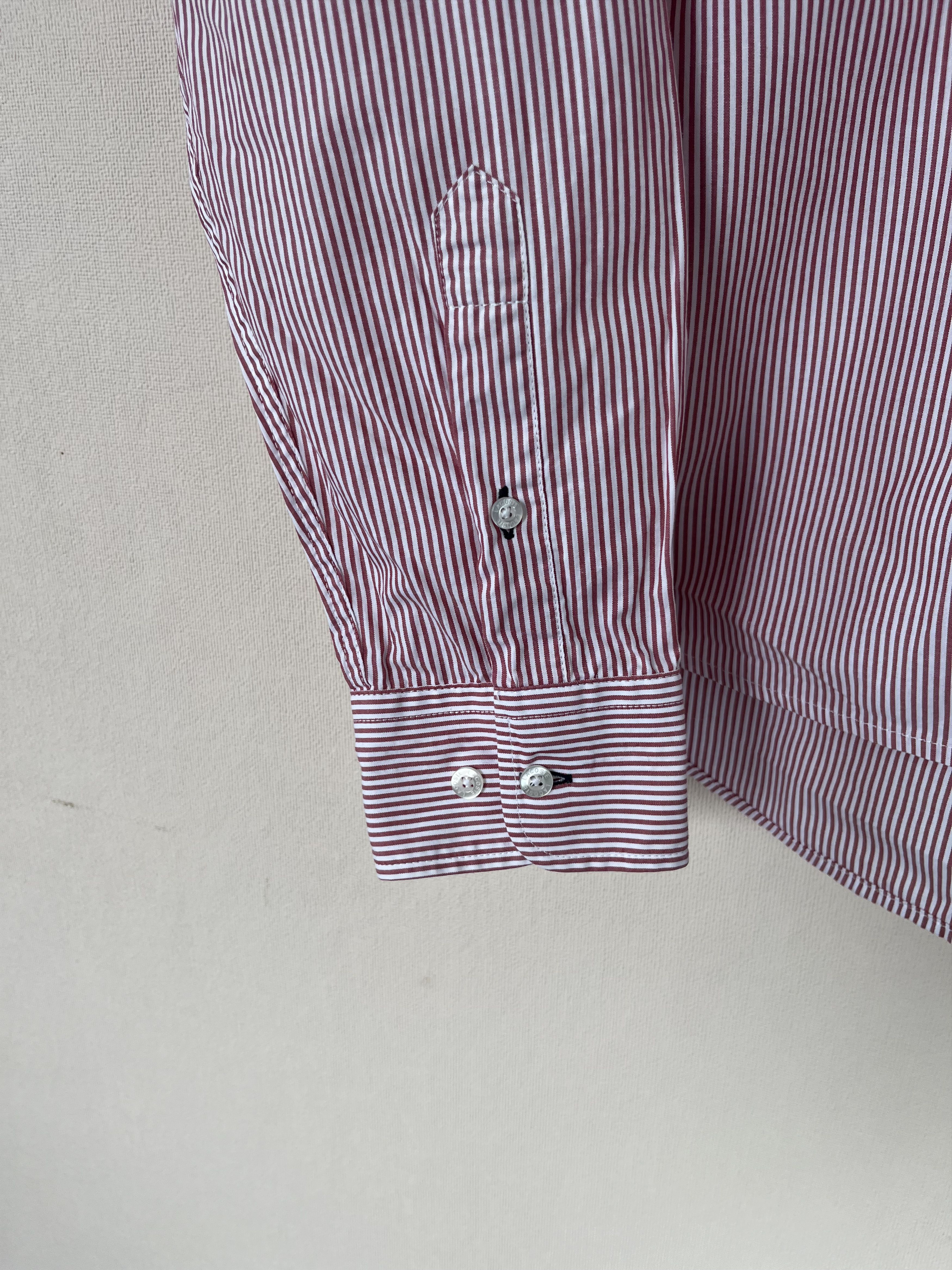 Lacoste Lacoste Slim Fit Shirt Stripe Button Down Long Sleeve Size US L / EU 52-54 / 3 - 2 Thumbnail