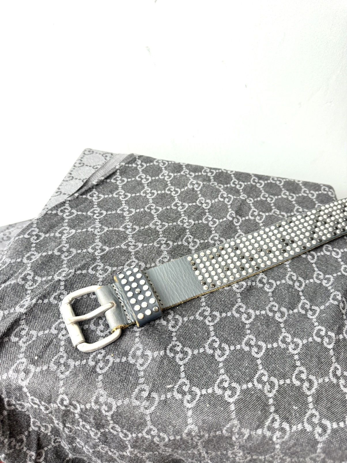 Japanese Brand Vintage Y2K Crazy Metal Belt Drip Diesel japan Hype bb Simon Size ONE SIZE - 2 Thumbnail