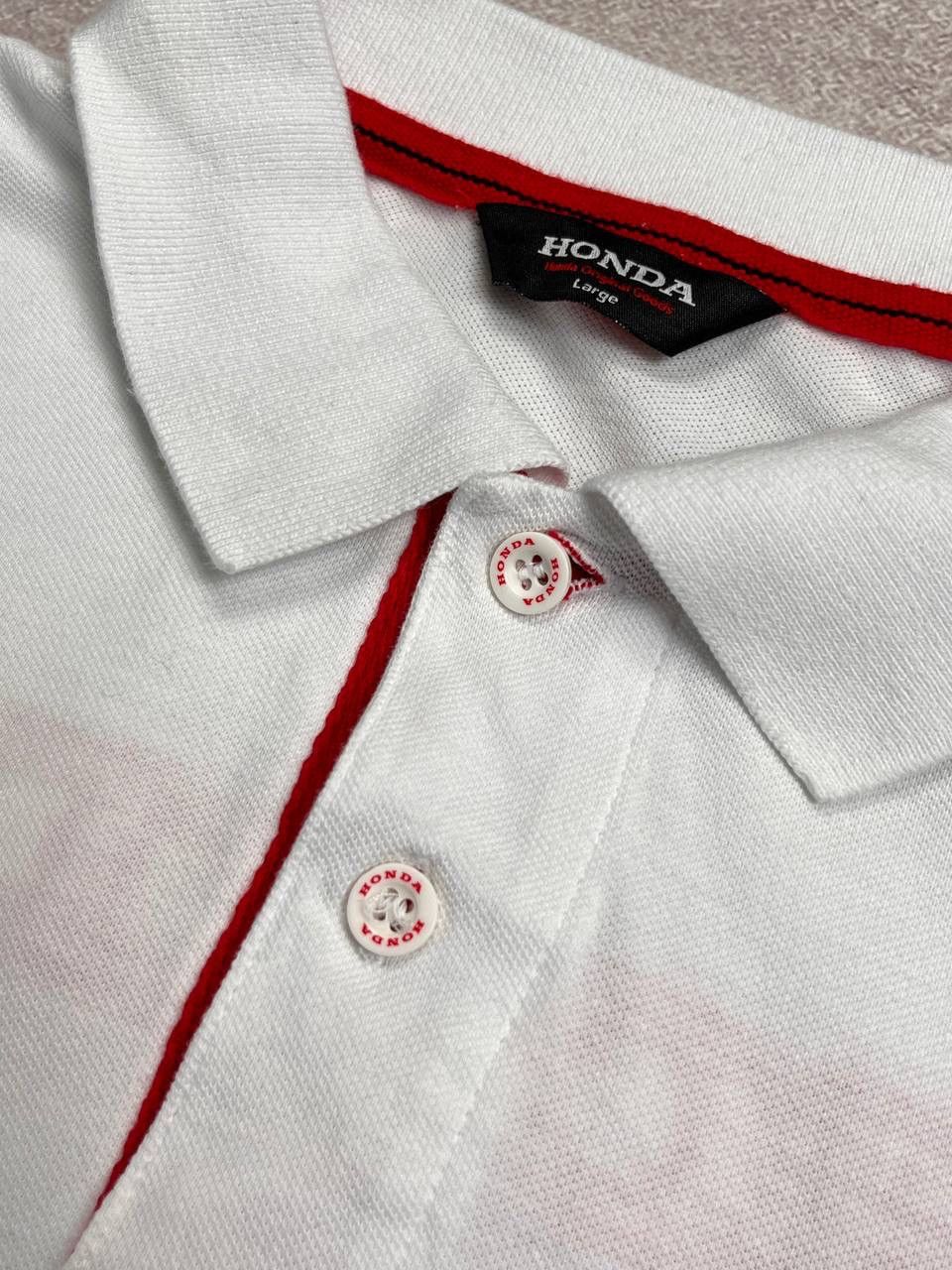 Honda × Vintage Vintage Honda Racing Boxy Polo Shirt Y2K L Size US L / EU 52-54 / 3 - 6 Thumbnail