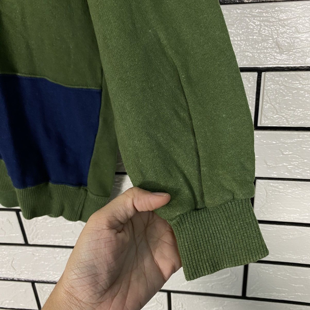 Japanese Brand 📌Vintage Sweatshirt Ferra Rosa Striped Issey Miyake Size US M / EU 48-50 / 2 - 12 Thumbnail