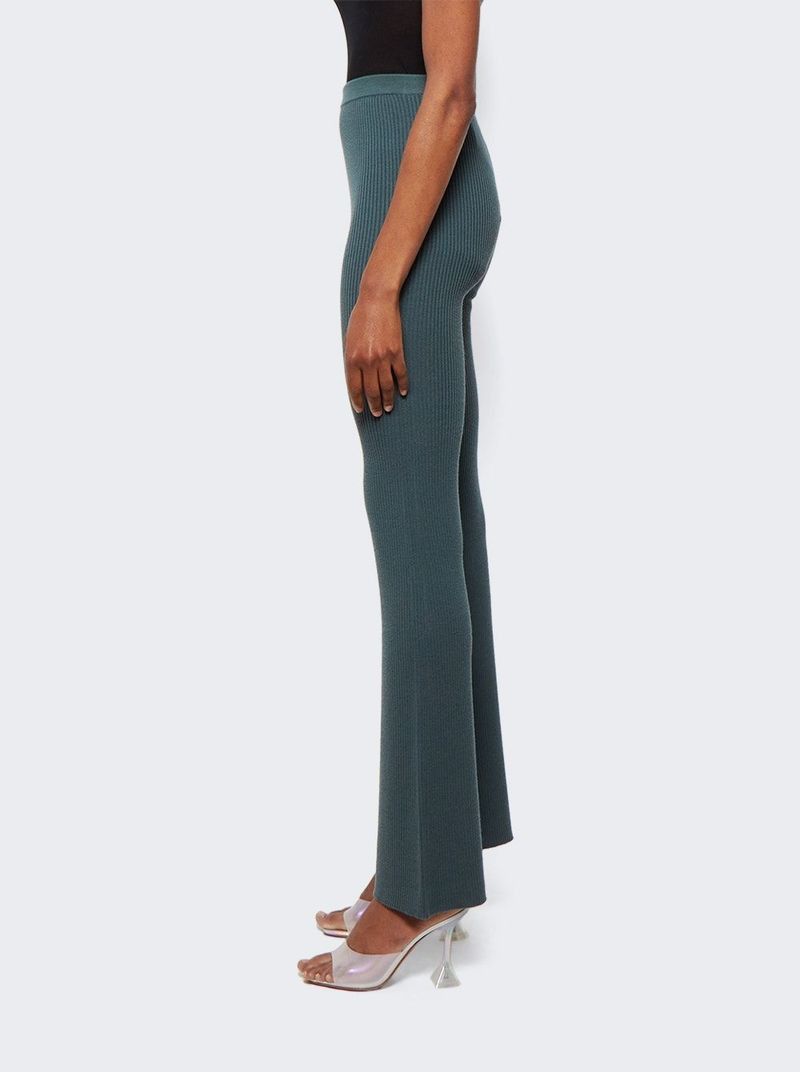Rick Owens o1y0126 Sweatpant in Teal Green Size 27" / US 4 / IT 40 - 2 Thumbnail