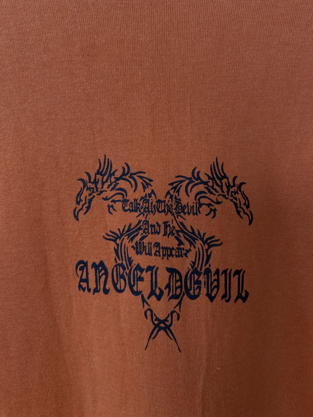 Vintage Vintage Y2K Angel Devil Backhit Tees affliction tribal gothic grunge Size US L / EU 52-54 / 3 - 10 Thumbnail