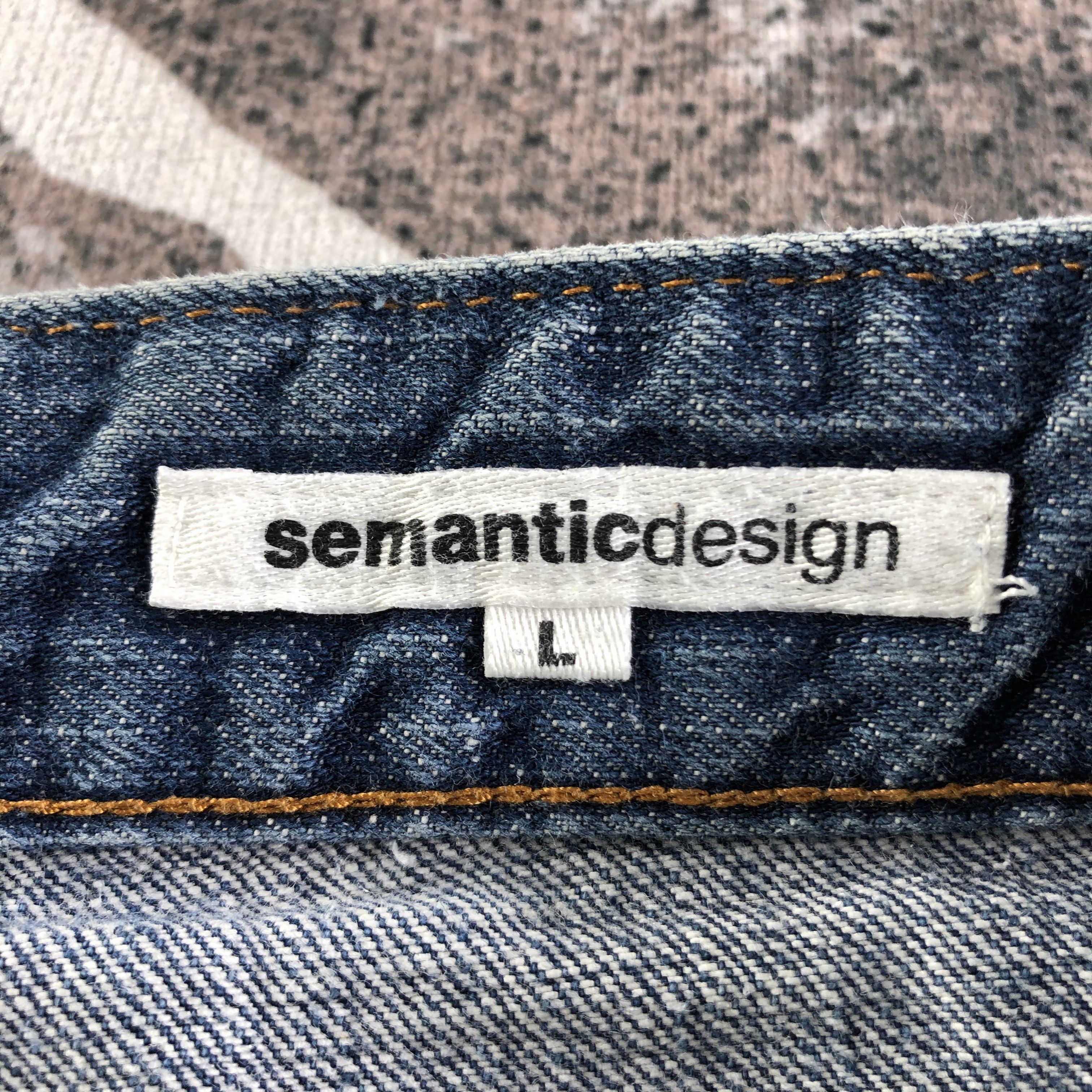 semanticdesign Semantic Design Jeans Distress Dragon Denim KJ2523 Size US 30 / EU 46 - 8 Thumbnail