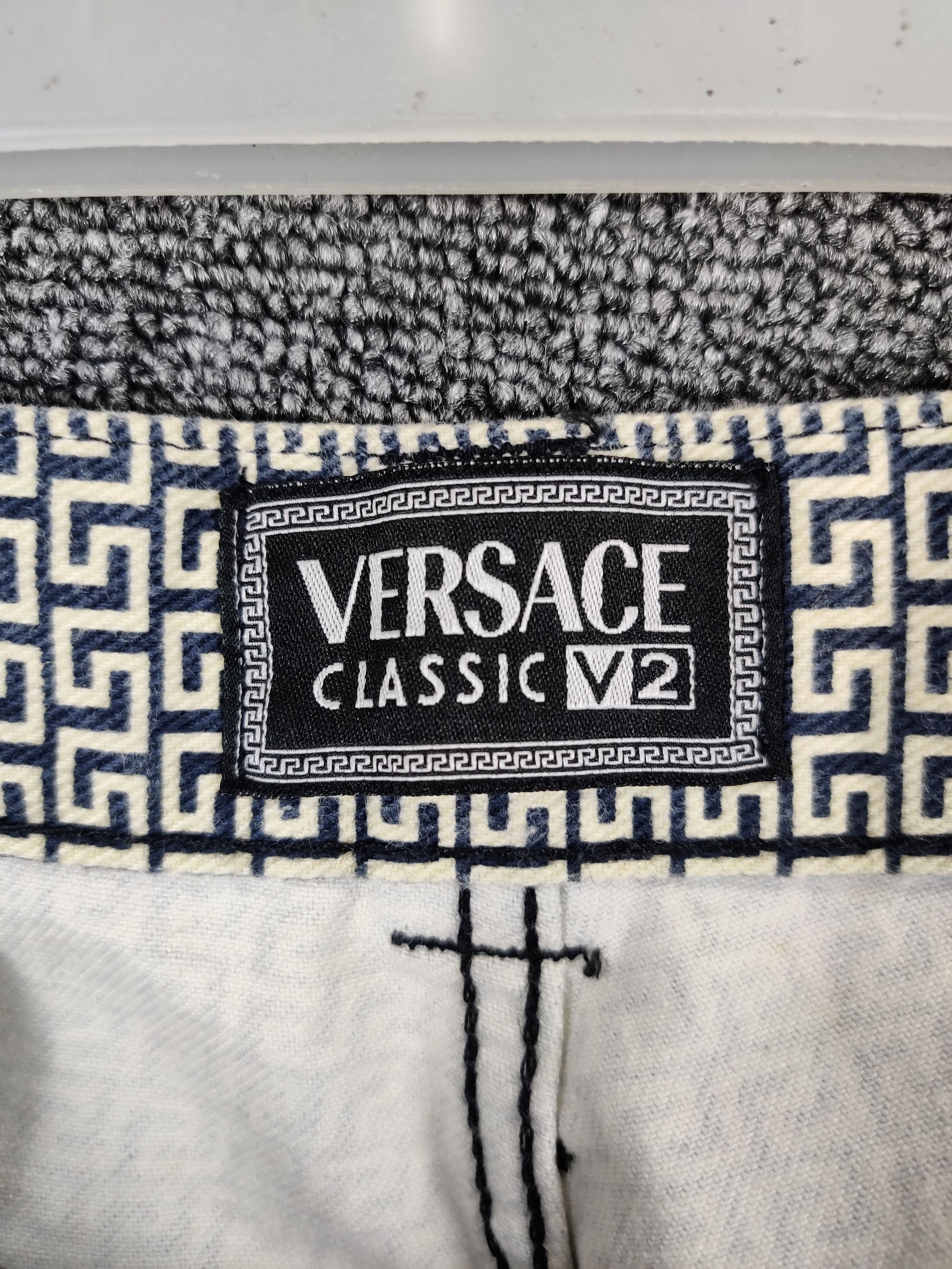 Versace Versace Classic V2 Monogram Trousers Loose Fit Pants Size US 31 - 12 Thumbnail