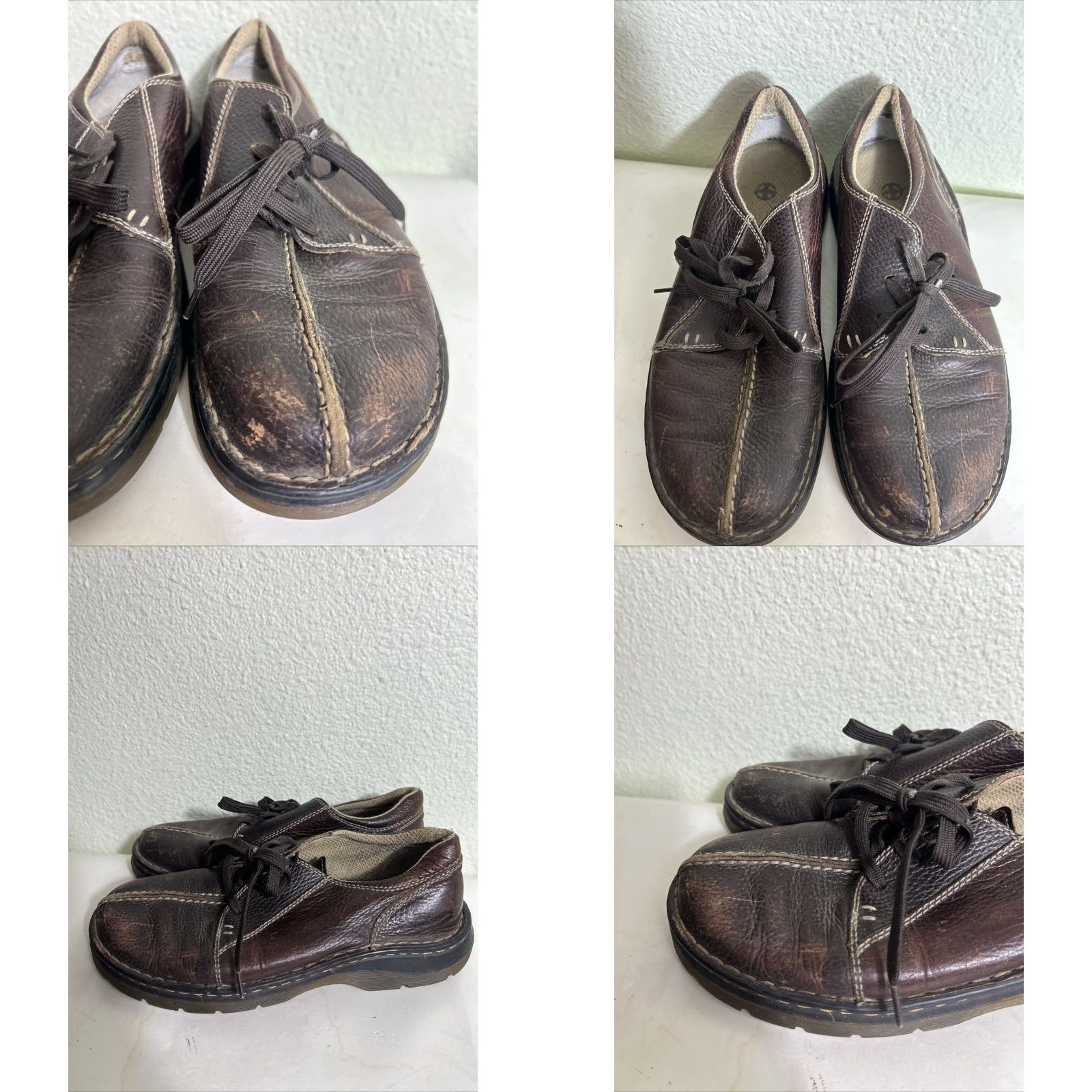 Dr. Martens Dr Martens Mens 8 US Brown Leather Split Toe Lace Up Casual Oxford 11232 Size US 8 / EU 41 - 8 Thumbnail