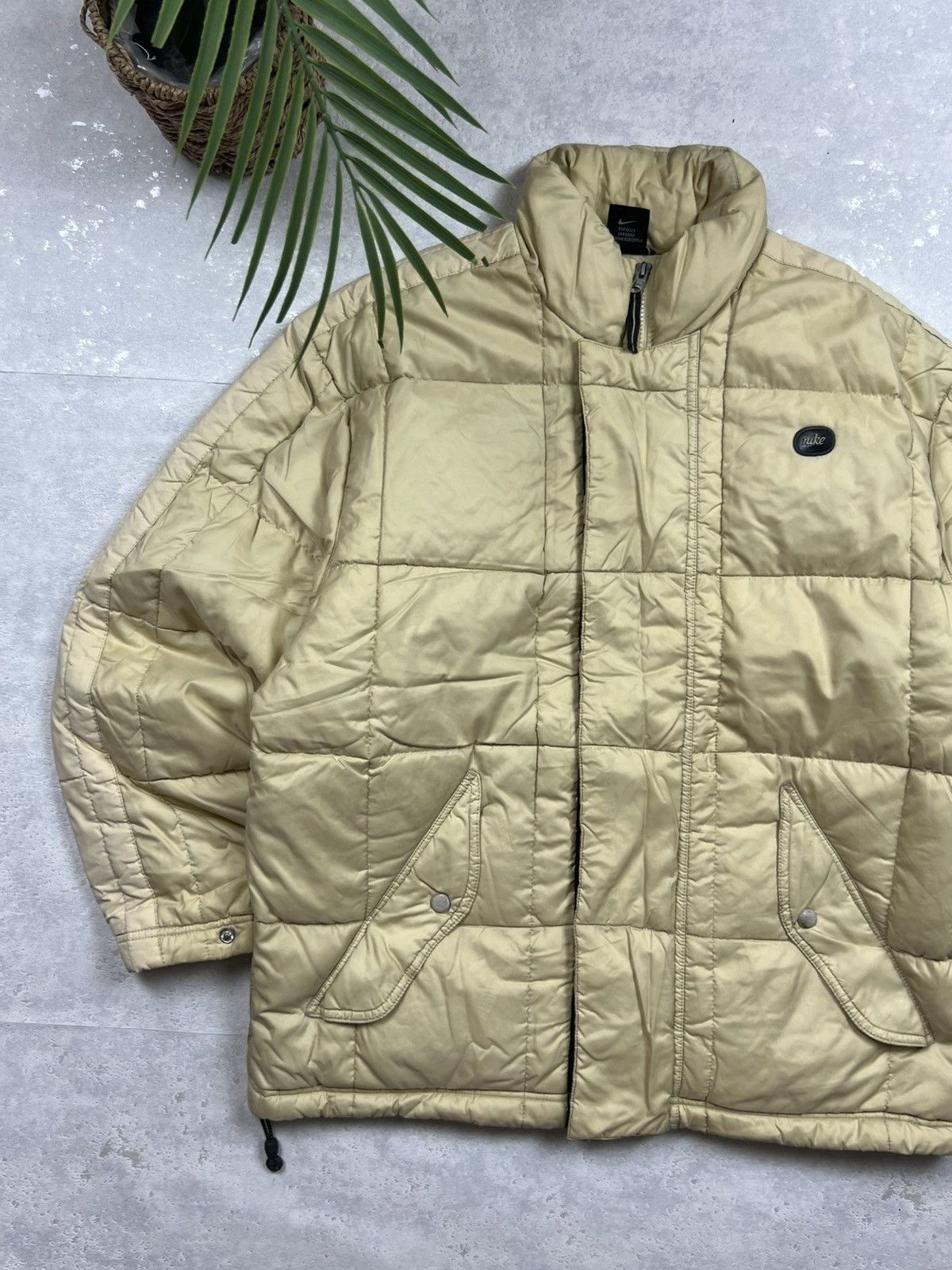 Nike 90s Nike Retro Logo Vintage Y2K Gorpcore Puffer Down Jacket Size US M / EU 48-50 / 2 - 2 Thumbnail