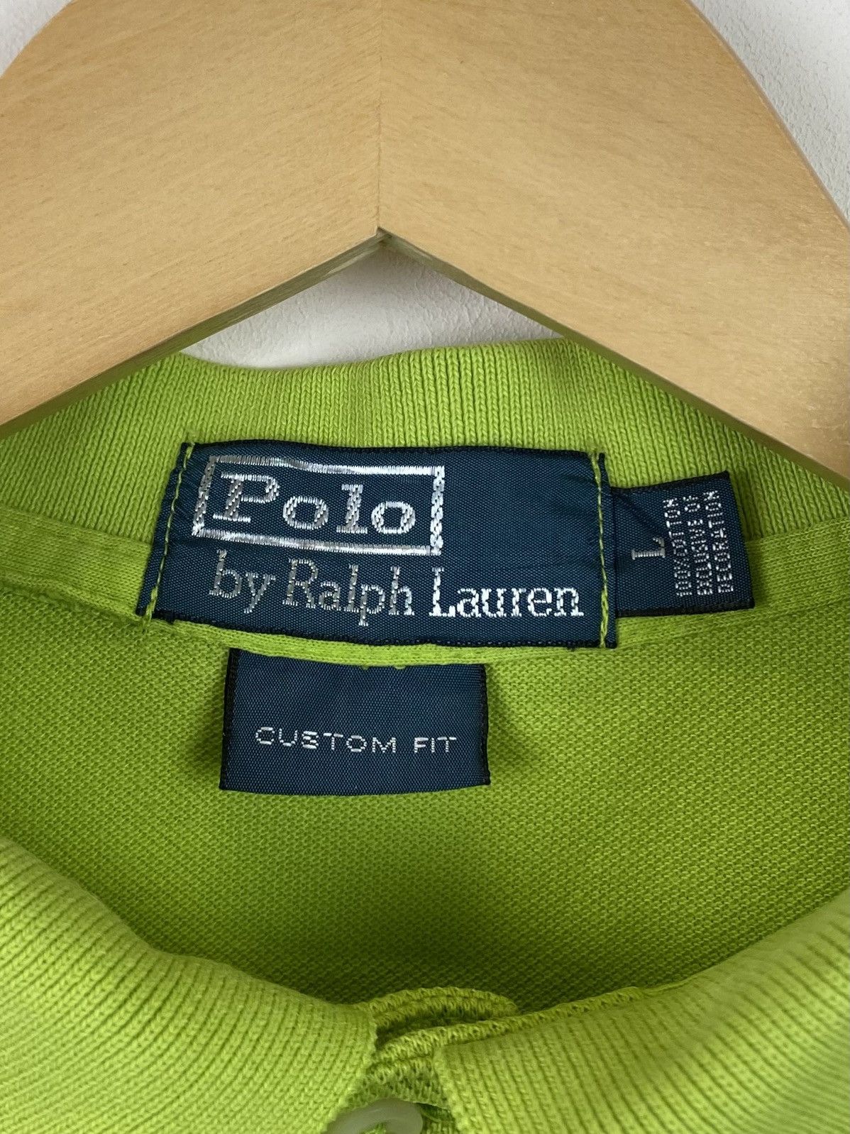Polo Ralph Lauren Vintage Polo Ralph Lauren Polo Buttons Shirt Custom Fit Men Size US L / EU 52-54 / 3 - 3 Thumbnail