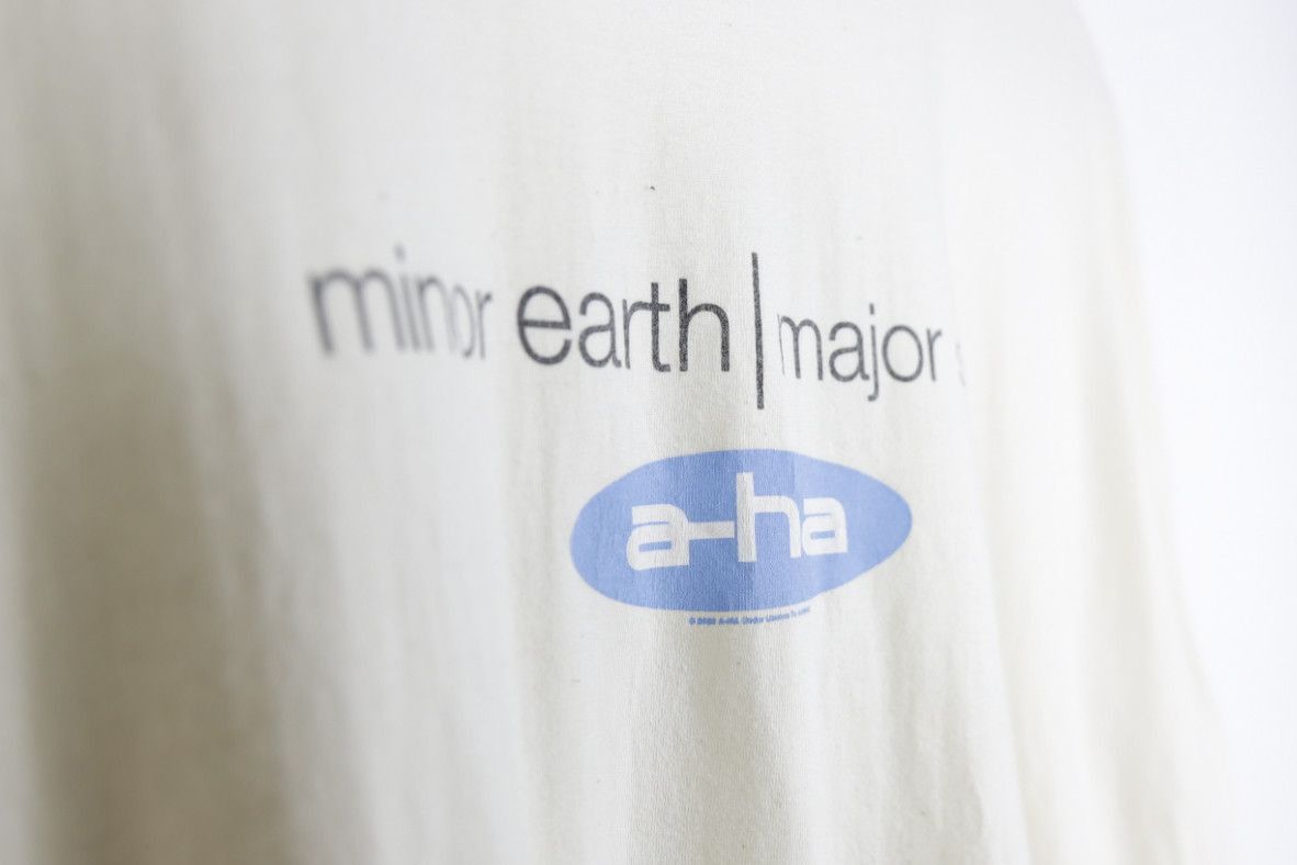 Band Tees Vintage A-Ha 2000/2001 Minor Earth Major Sky Tour Tee Y2K Size US XL / EU 56 / 4 - 3 Thumbnail