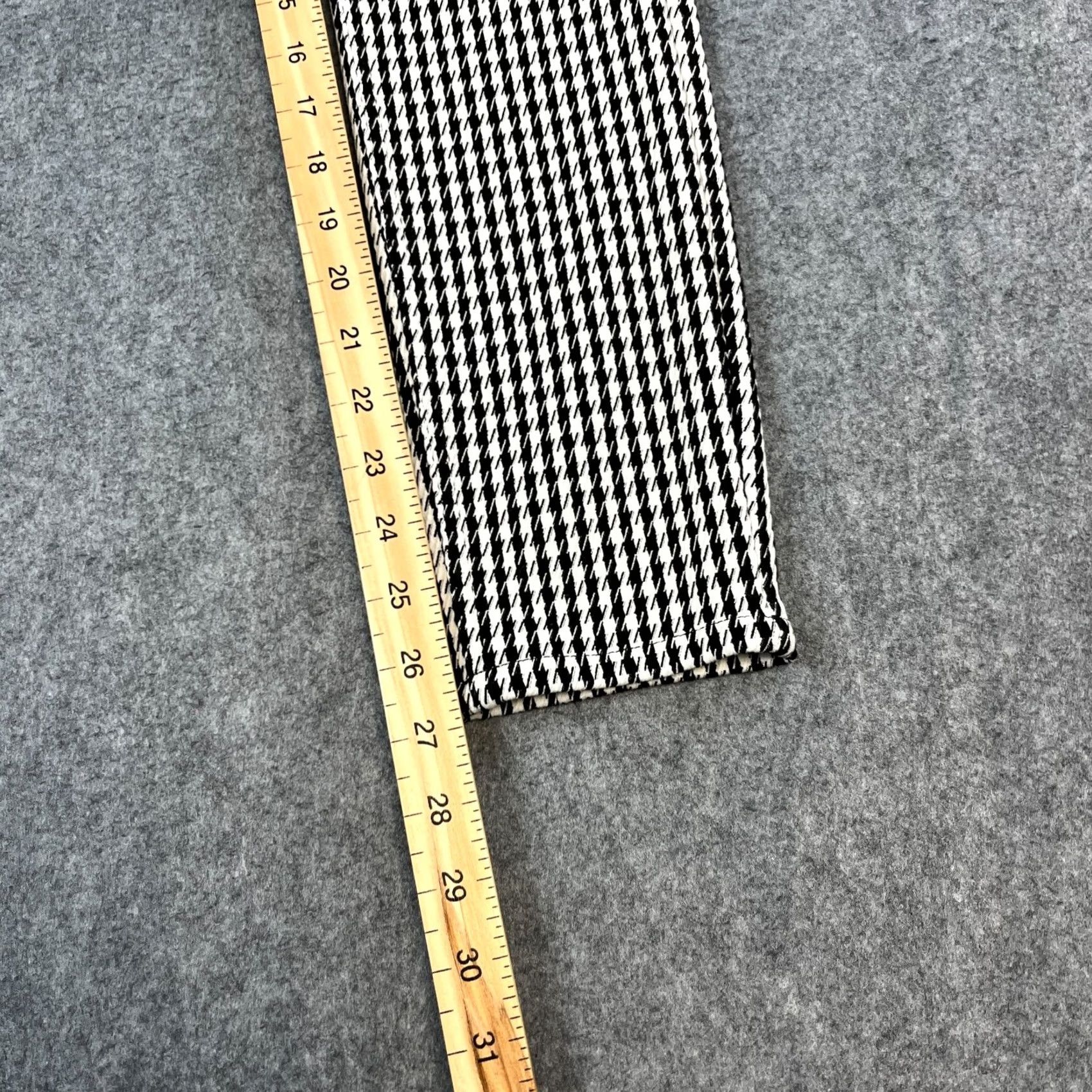 Guess GUESS Chino Trousers Pants Skinny 26 28 UK6 Black White Check Houndstooth Womens Pants Size 28" / US 6 / IT 42 - 4 Thumbnail