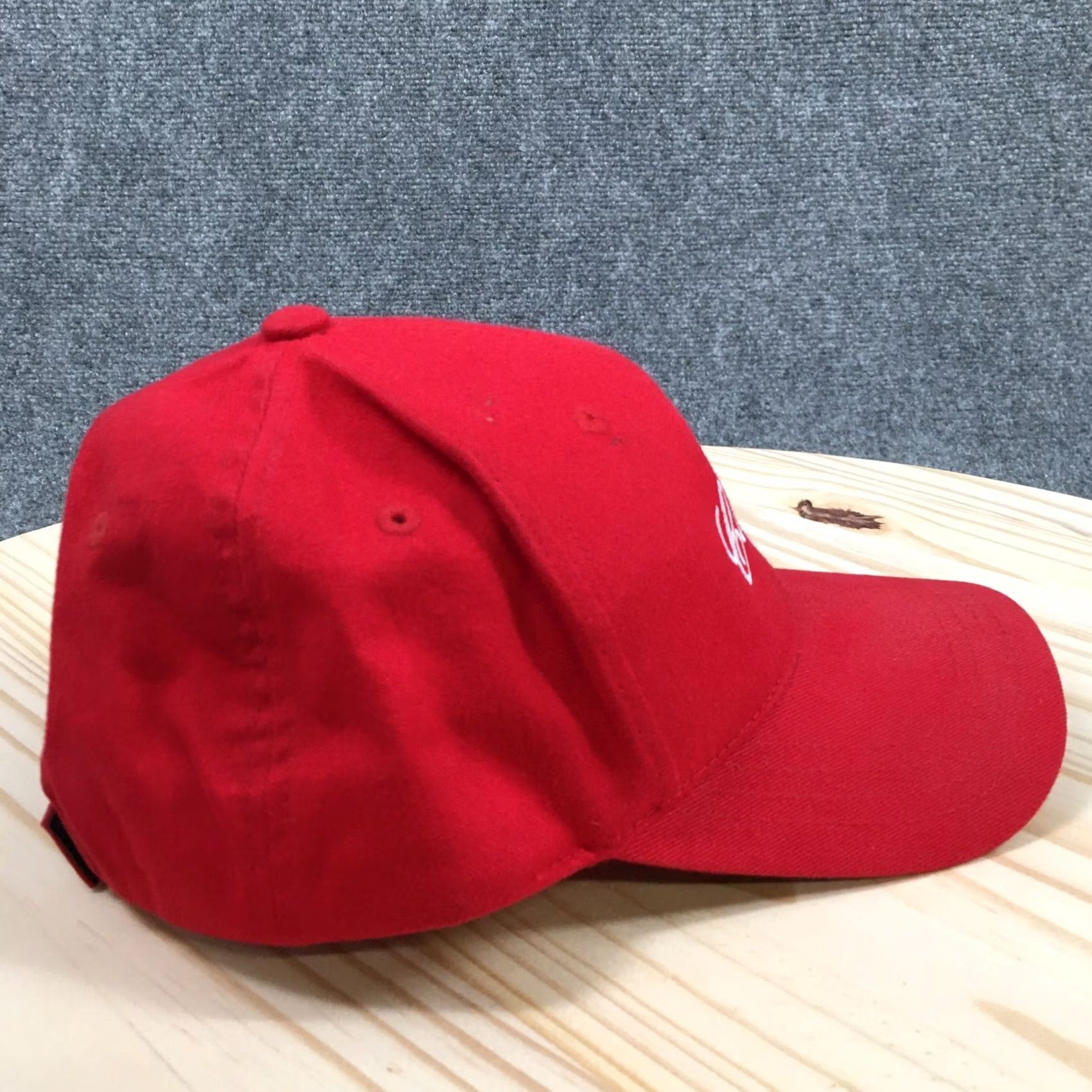 Imperial Imperial Canyon Baseball Cap Hat Cotton Embroidered Logo Red White One Size Mens Cap Size ONE SIZE - 7 Thumbnail