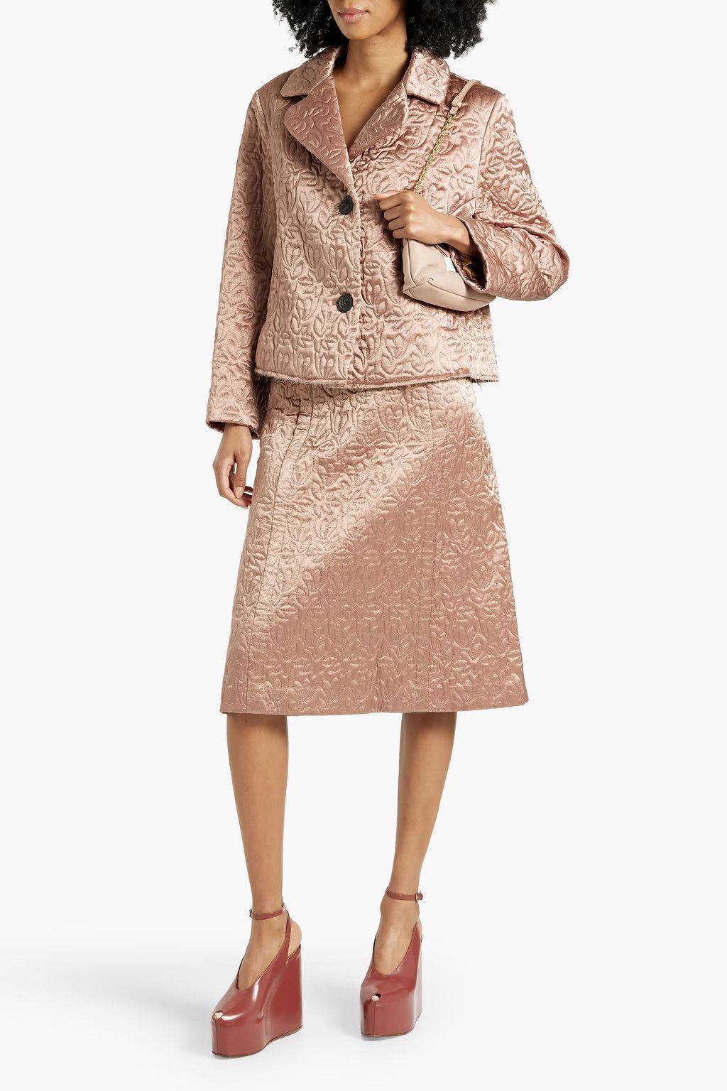 Maison Margiela o1y0625 Jacket in Antique Rose Size S / US 4 / IT 40 - 2 Thumbnail