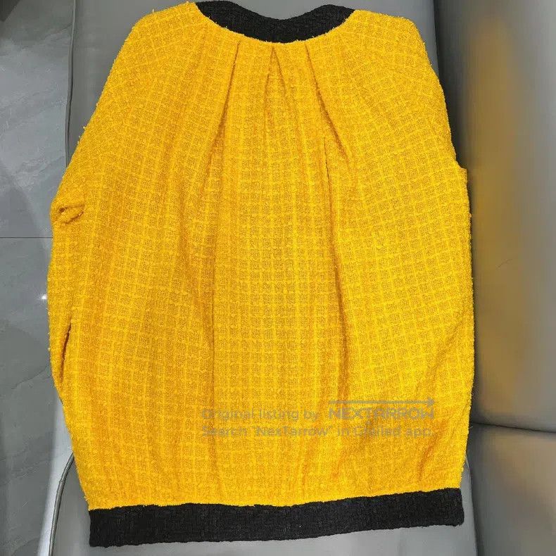 Gucci Gucci Yellow braided coat Size XS / US 0-2 / IT 36-38 - 2 Thumbnail