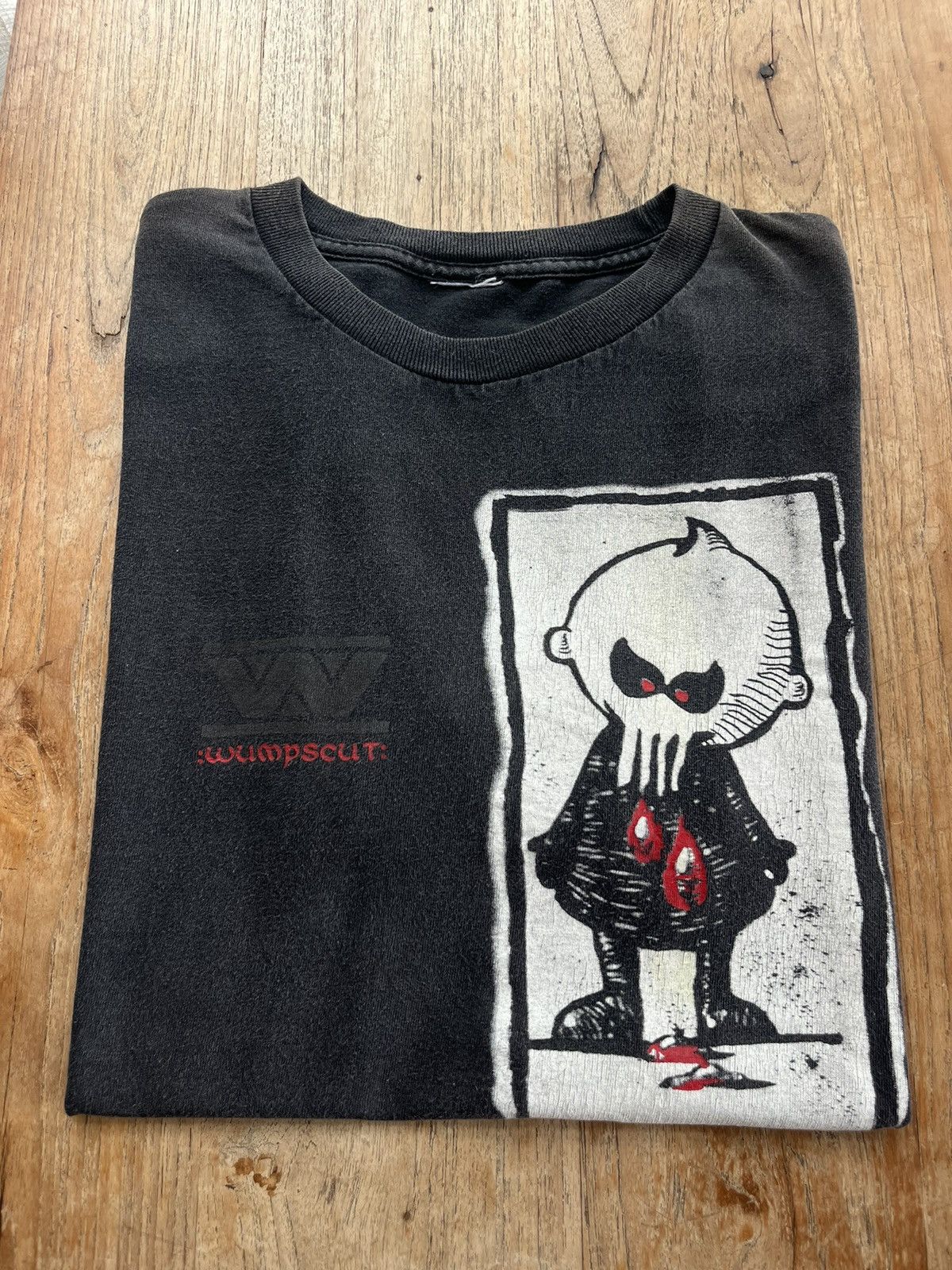 Band Tees × Vintage Vintage WUMPSCUT BLUT KIND Electro Germany 00’s T-shirt Size US M / EU 48-50 / 2 - 1 Thumbnail