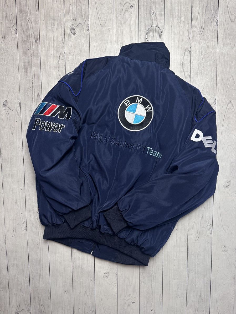Vintage Vintage Racing jacket BMW bomber Pertonas size L logo Size US L / EU 52-54 / 3 - 2 Thumbnail
