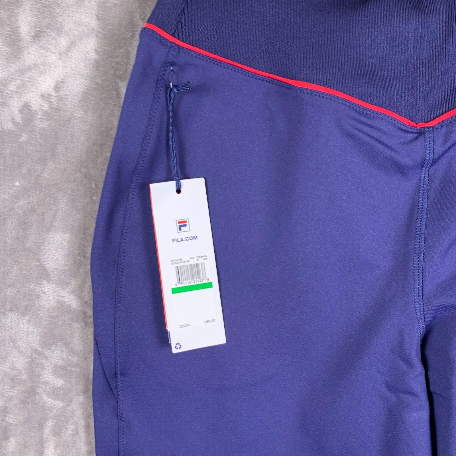 Fila NEW Fila Women’s Heritage Track Pants Sz. L Blue Size 36" / US 14 / IT 50 - 5 Thumbnail