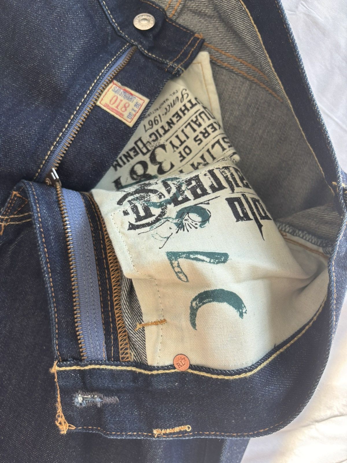 Polo Ralph Lauren × Ralph Lauren × Vintage Vintage Ralph Lauren Jeans Size US 32 / EU 48 - 2 Thumbnail