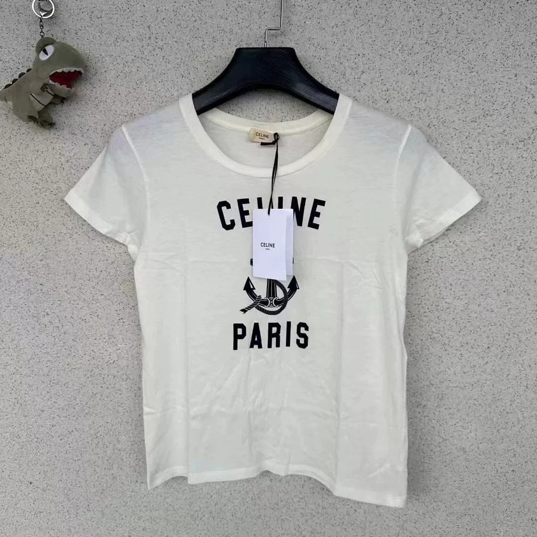 Celine Celine Anchor Short Sleeve Top Size S / US 4 / IT 40 - 1 Thumbnail