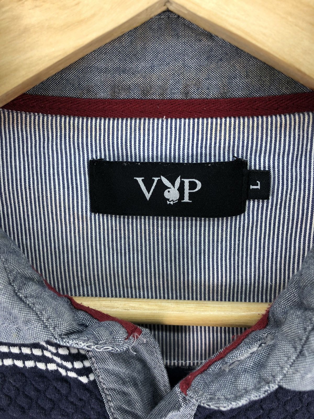 Playboy × Vintage Vintage VIP Playboy Polo T-Shirt Size US L / EU 52-54 / 3 - 8 Thumbnail