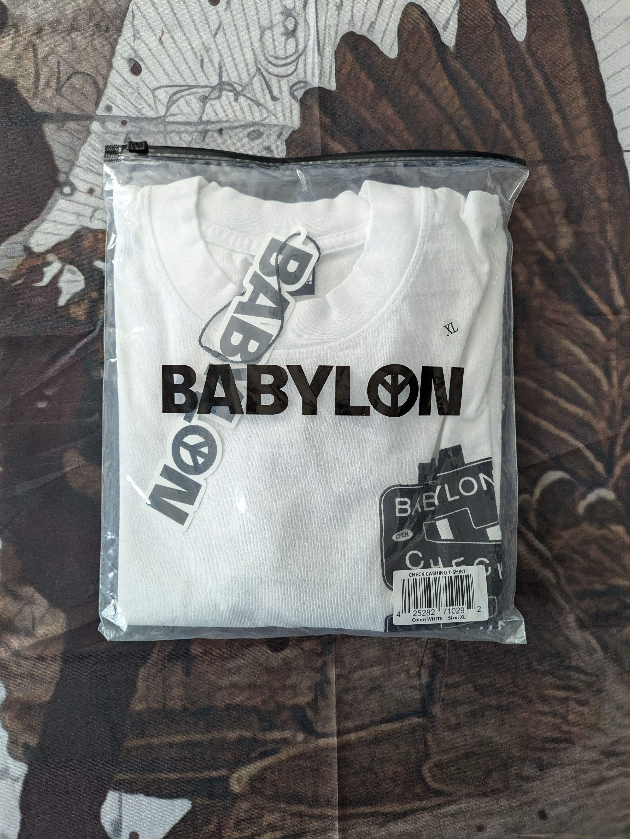 Babylon Check Cashing Tee Size US XL / EU 56 / 4 - 5 Thumbnail
