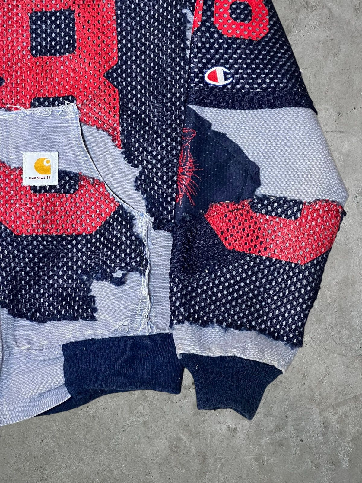 Vintage Reworked Jersey Carhartt Jacket Size US M / EU 48-50 / 2 - 4 Thumbnail