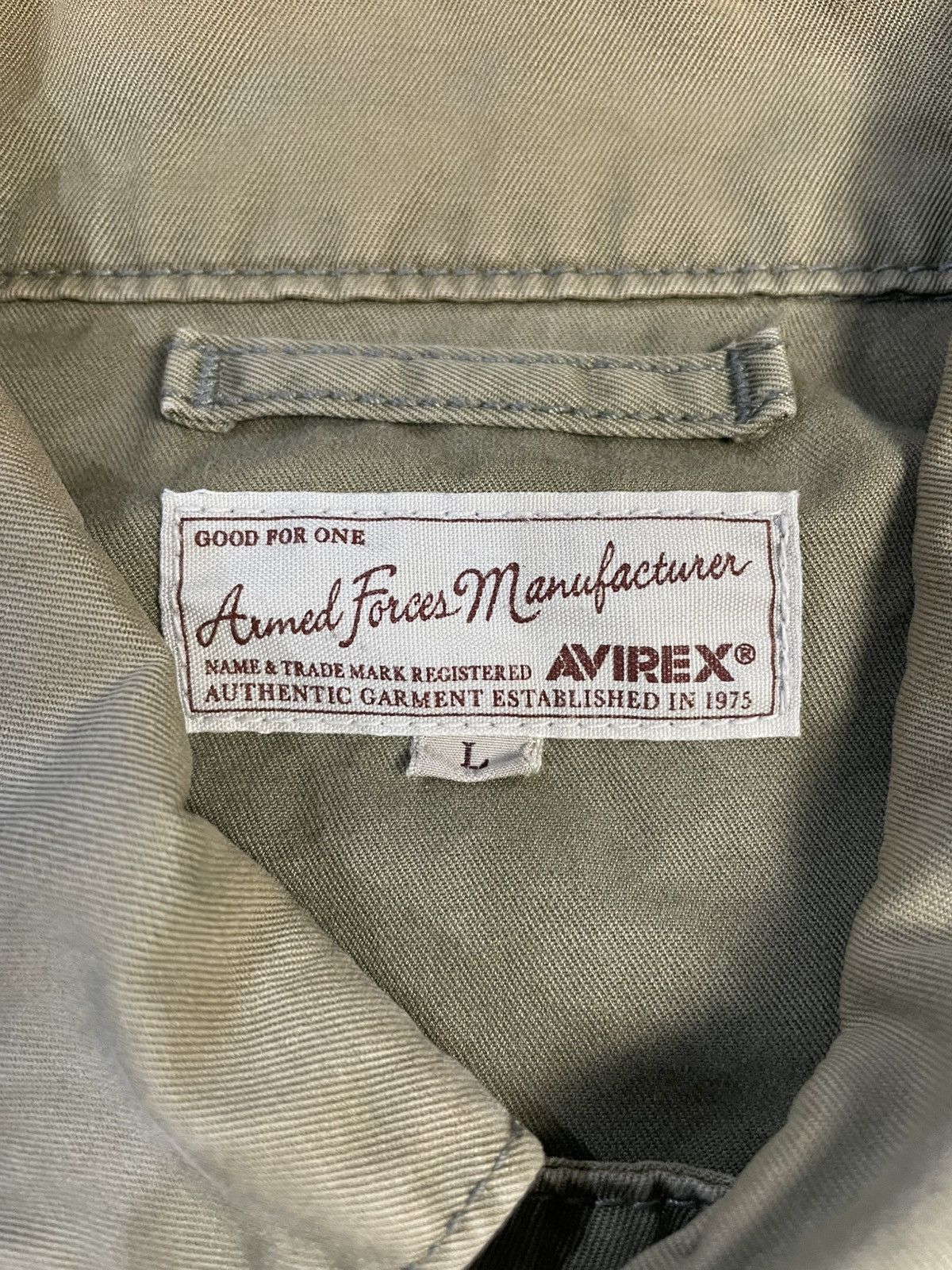 Avirex Avirex USN Military Sun Faded Jacket Size US L / EU 52-54 / 3 - 8 Thumbnail