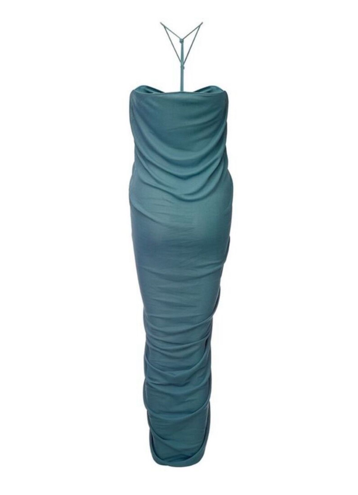 Bottega Veneta NWT Authentic Bottega Veneta Mini Dress Emerald Green in S Size S / US 4 / IT 40 - 2 Thumbnail