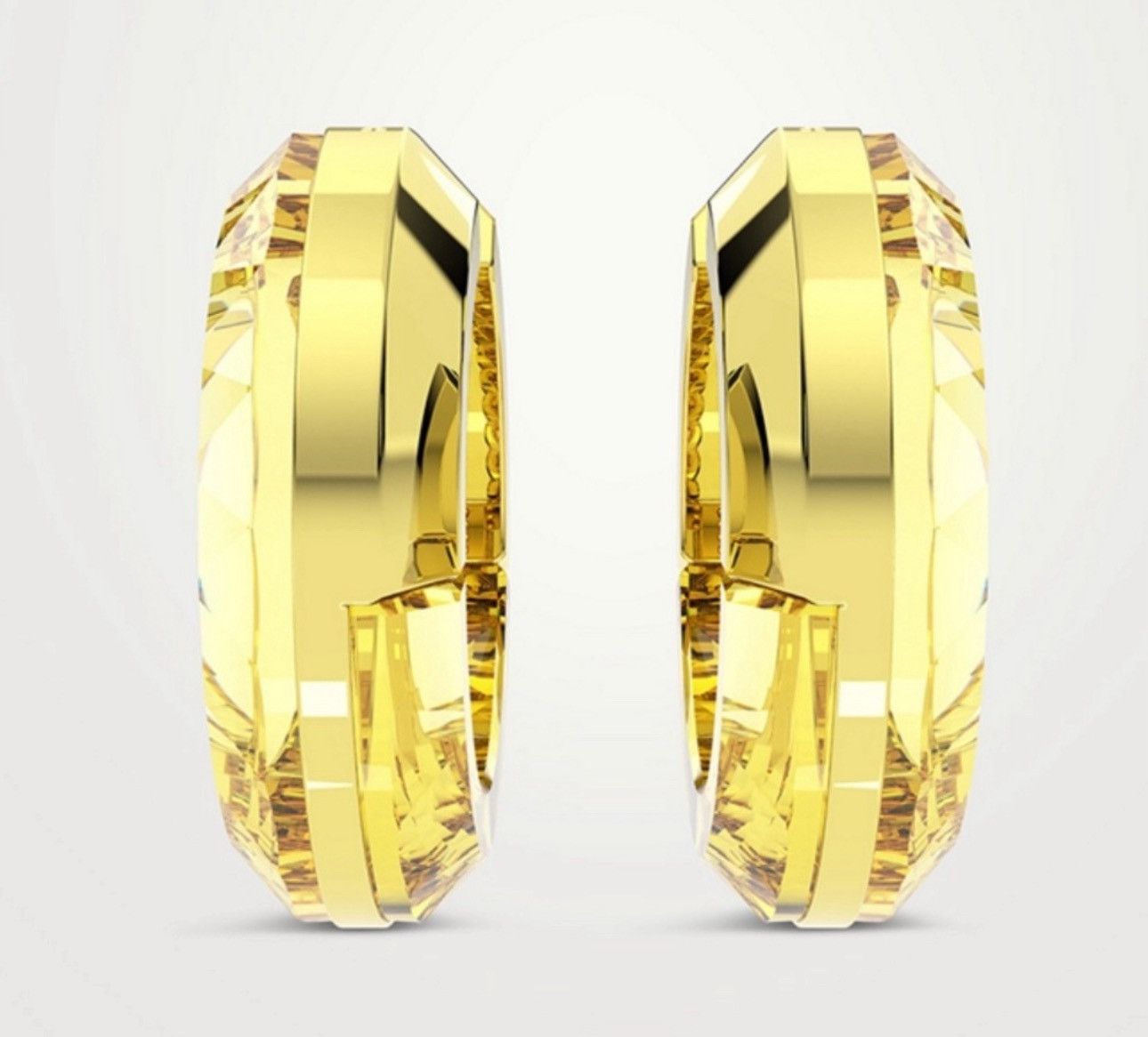 Swarovski SWAROVSKI Lucent Crystal Hoop Earrings Size ONE SIZE - 2 Thumbnail