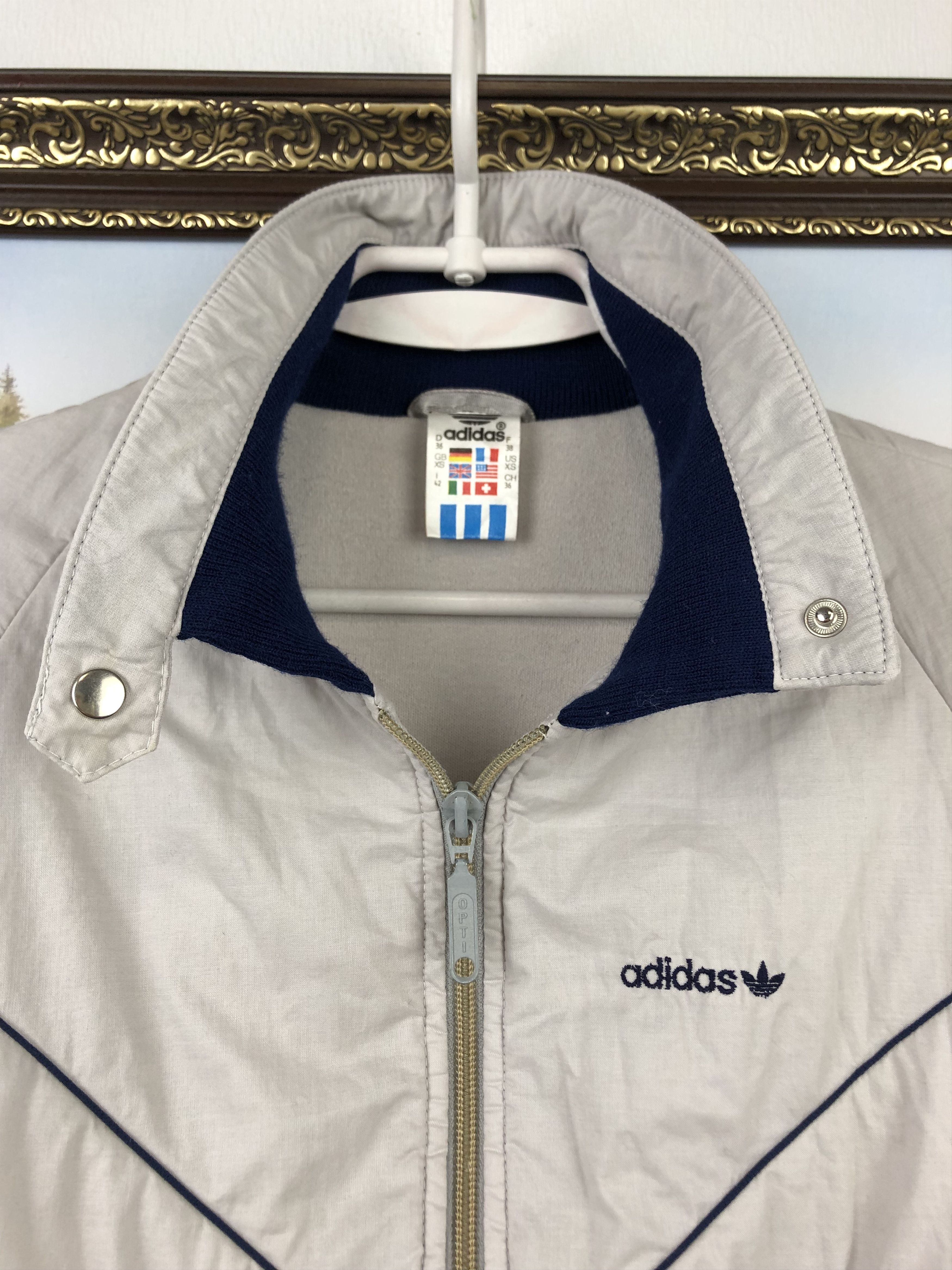 Adidas Vintage West Germany Adidas Track Top Jacket Bomber Olympic Size US XS / EU 42 / 0 - 6 Thumbnail
