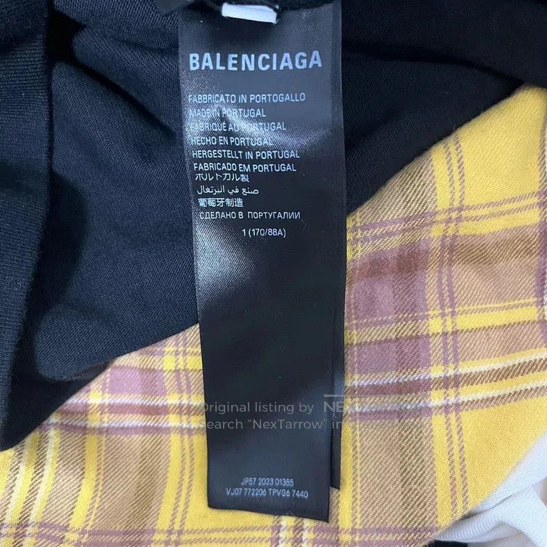Balenciaga Balenciaga SS24 Logo Print Hooded Sweatshirt. Size US S / EU 44-46 / 1 - 4 Thumbnail