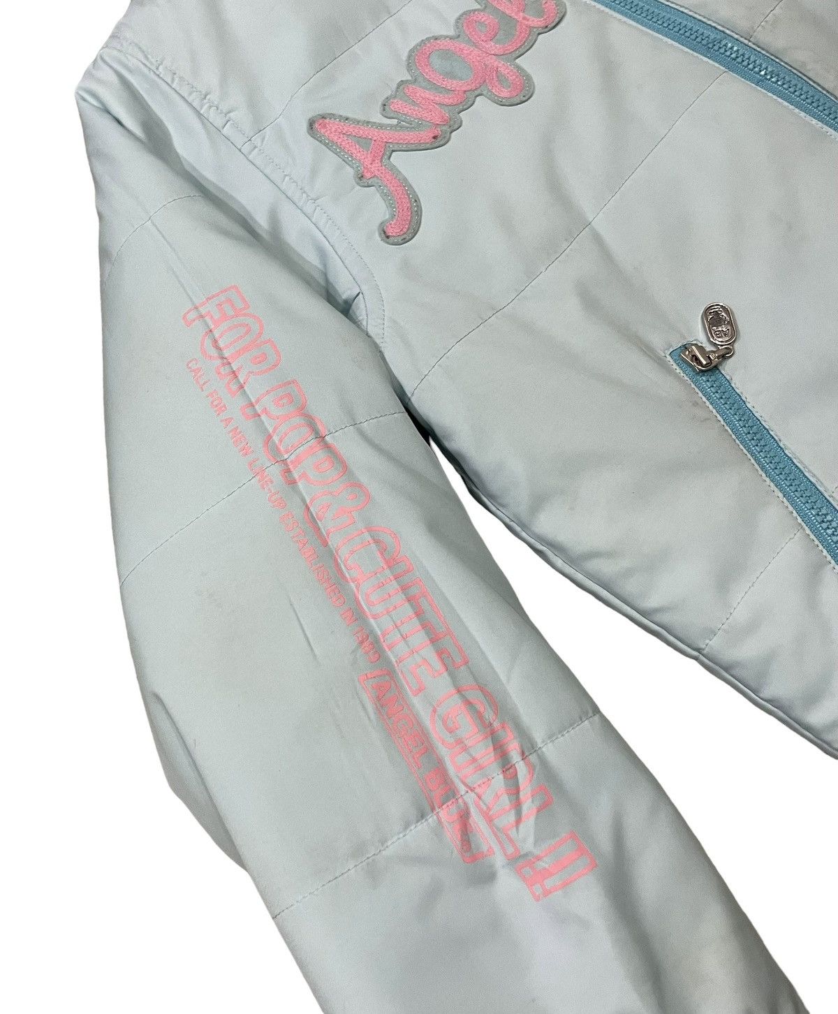 Angel Blue Vintage Angel Blue Reversible Hoodie Jacket Size US S / EU 44-46 / 1 - 8 Thumbnail