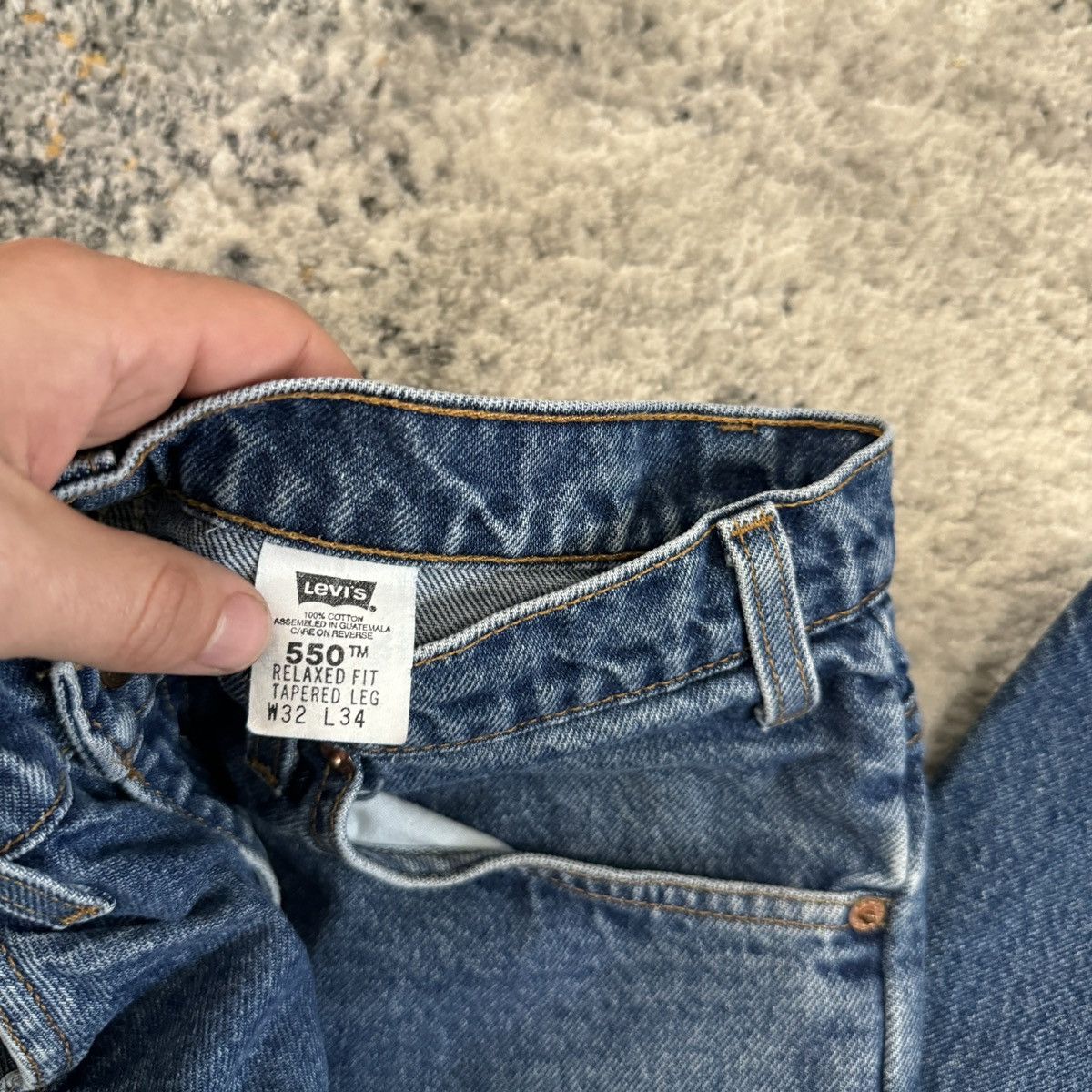 Levi's × Vintage Essential Vintage 90s Levi’s orange tab jeans Size US 32 / EU 48 - 4 Thumbnail