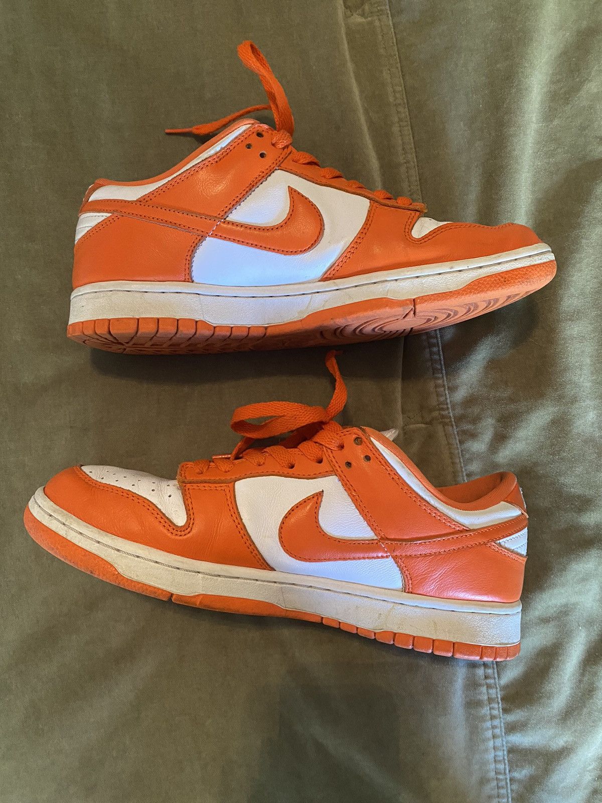 Nike Nike Dunk Syracuse Orange Low Sneakers Size US 9 / EU 42 - 2 Thumbnail
