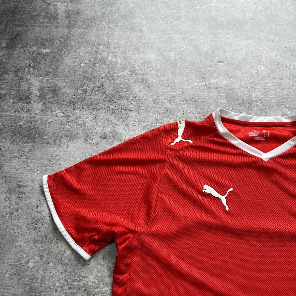 Puma × Vintage Puma Switzerland Euro 2008-2010 Home Soccer Jersey Football Size US M / EU 48-50 / 2 - 2 Thumbnail