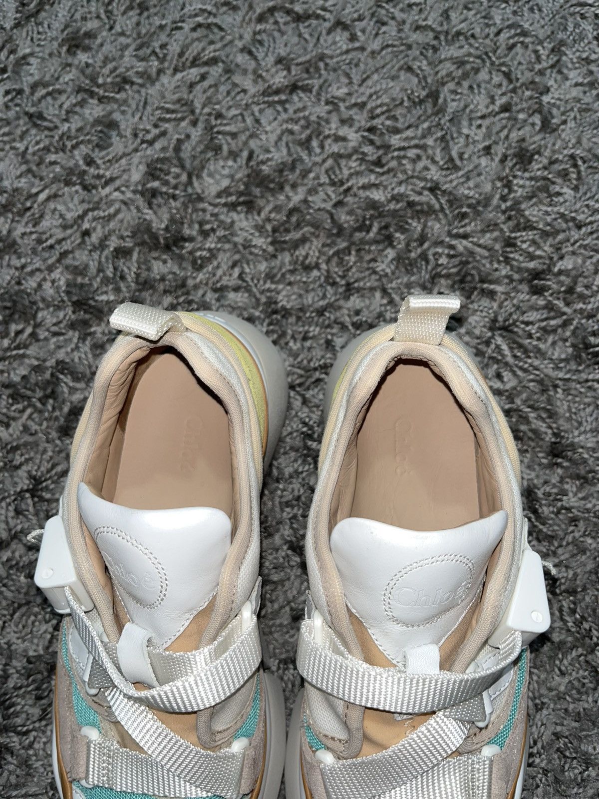 Chloe CHLOE LEATHER SNEAKERS SIZE 35 EU Size US 5 / IT 35 - 3 Thumbnail