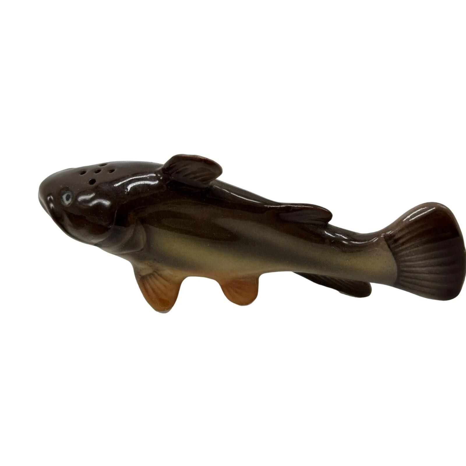 The Unbranded Brand Vintage RELCO Bullhead Catfish Fish Salt Pepper Shaker Set Size ONE SIZE - 8 Thumbnail