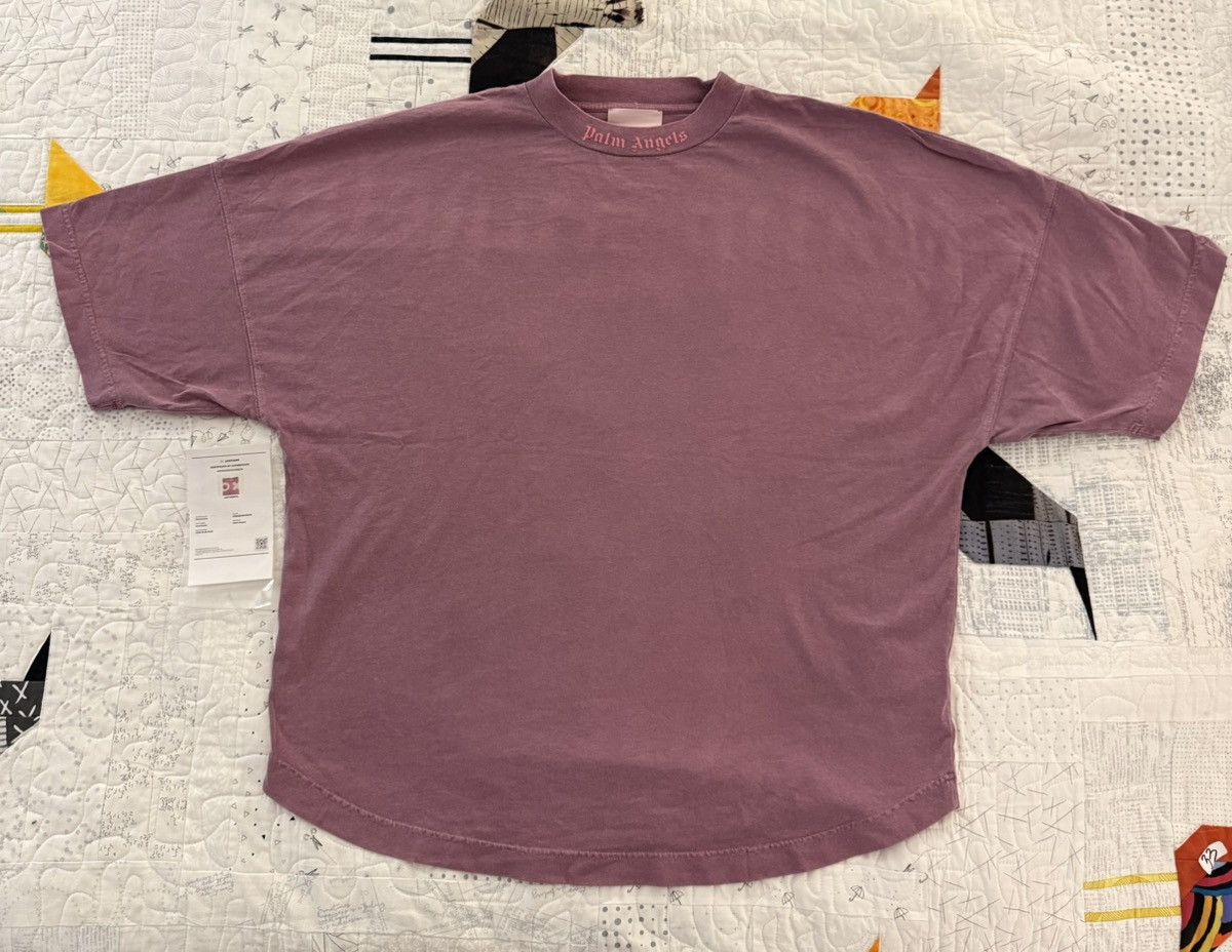Palm Angels Palm Angels Classic Logo T- L- Magenta, pink lettering Size US L / EU 52-54 / 3 - 1 Thumbnail