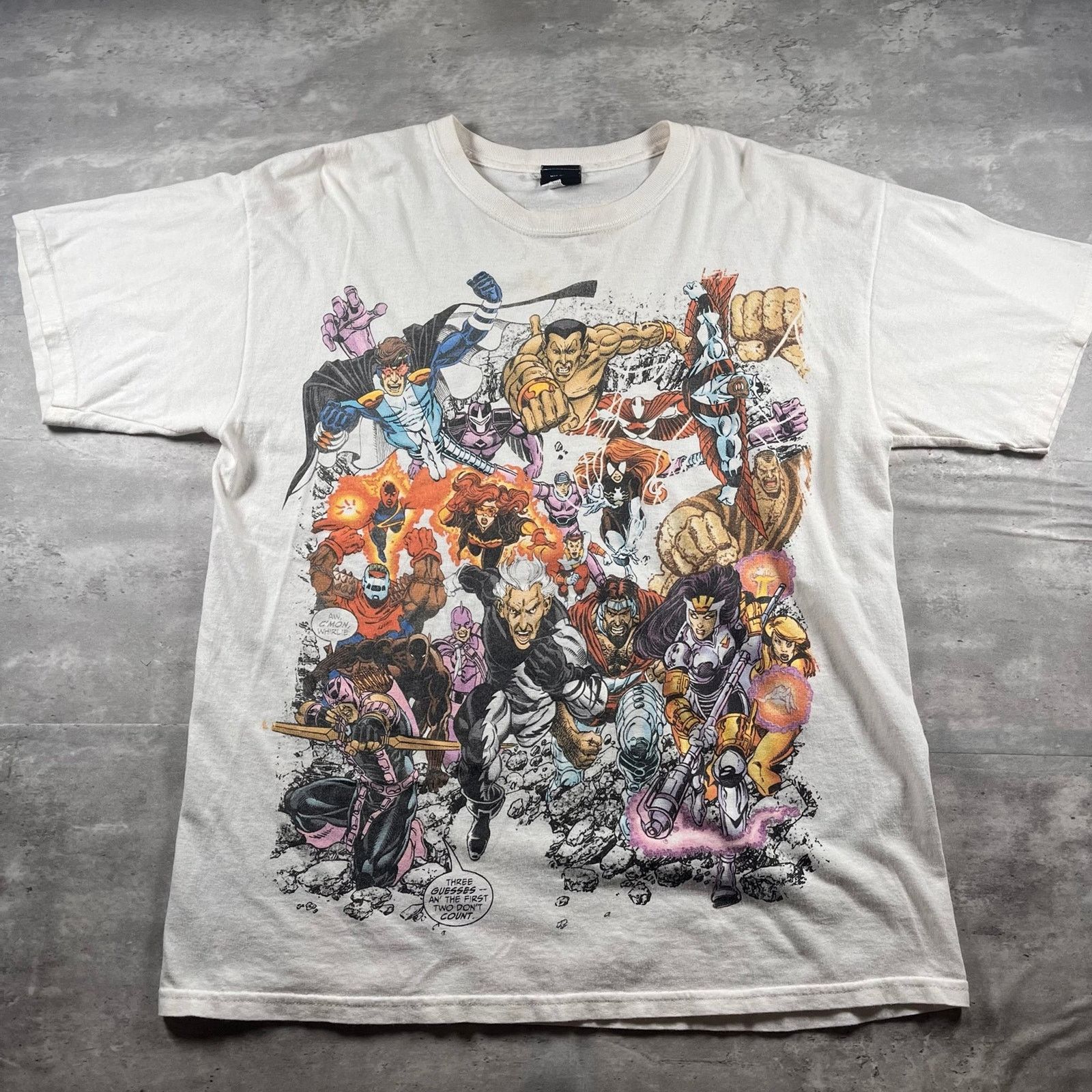 Mad Engine Vintage Aop marvel t shirt Size US L / EU 52-54 / 3 - 1 Thumbnail
