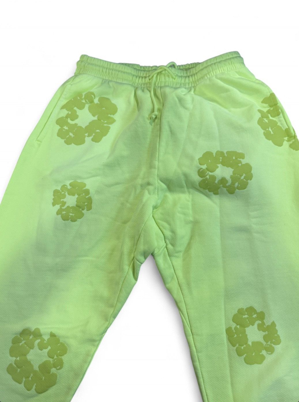 DENIM TEARS Denim Tears Mono Wreath Neon sweatpants size M Size US 34 / EU 50 - 3 Thumbnail