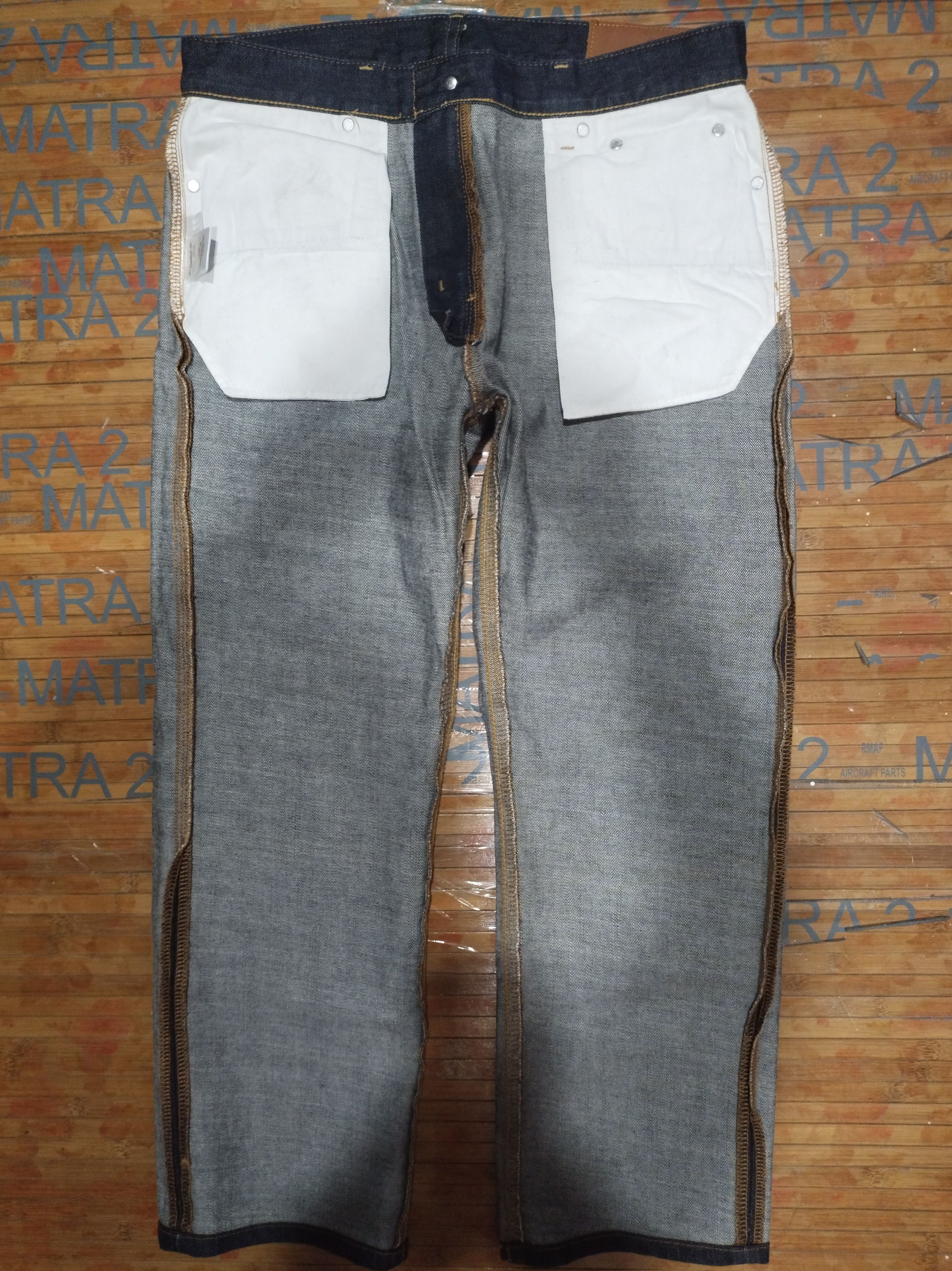 Japanese Brand × Uniqlo Jeans Uniqlo Blue Sz 32" /81cm Size US 32 / EU 48 - 13 Thumbnail