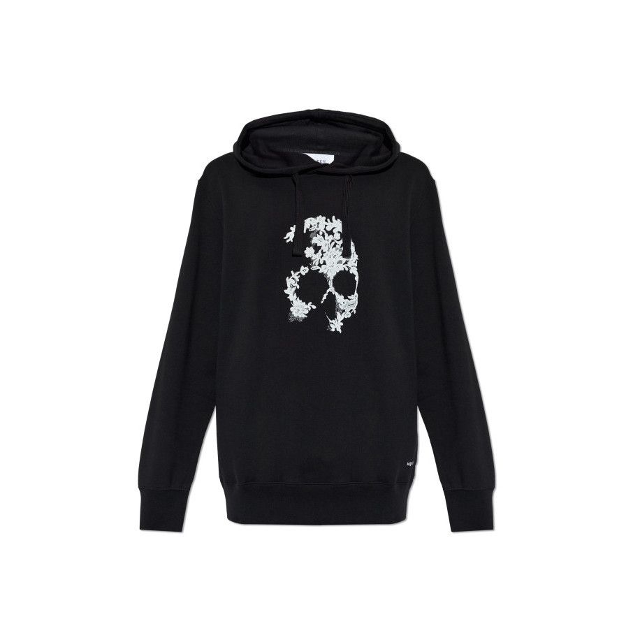 Alexander McQueen ALEXANDER MCQUEEN Black Cotton Distinctive Skull Sweatshirt Size US S / EU 44-46 / 1 - 1 Preview