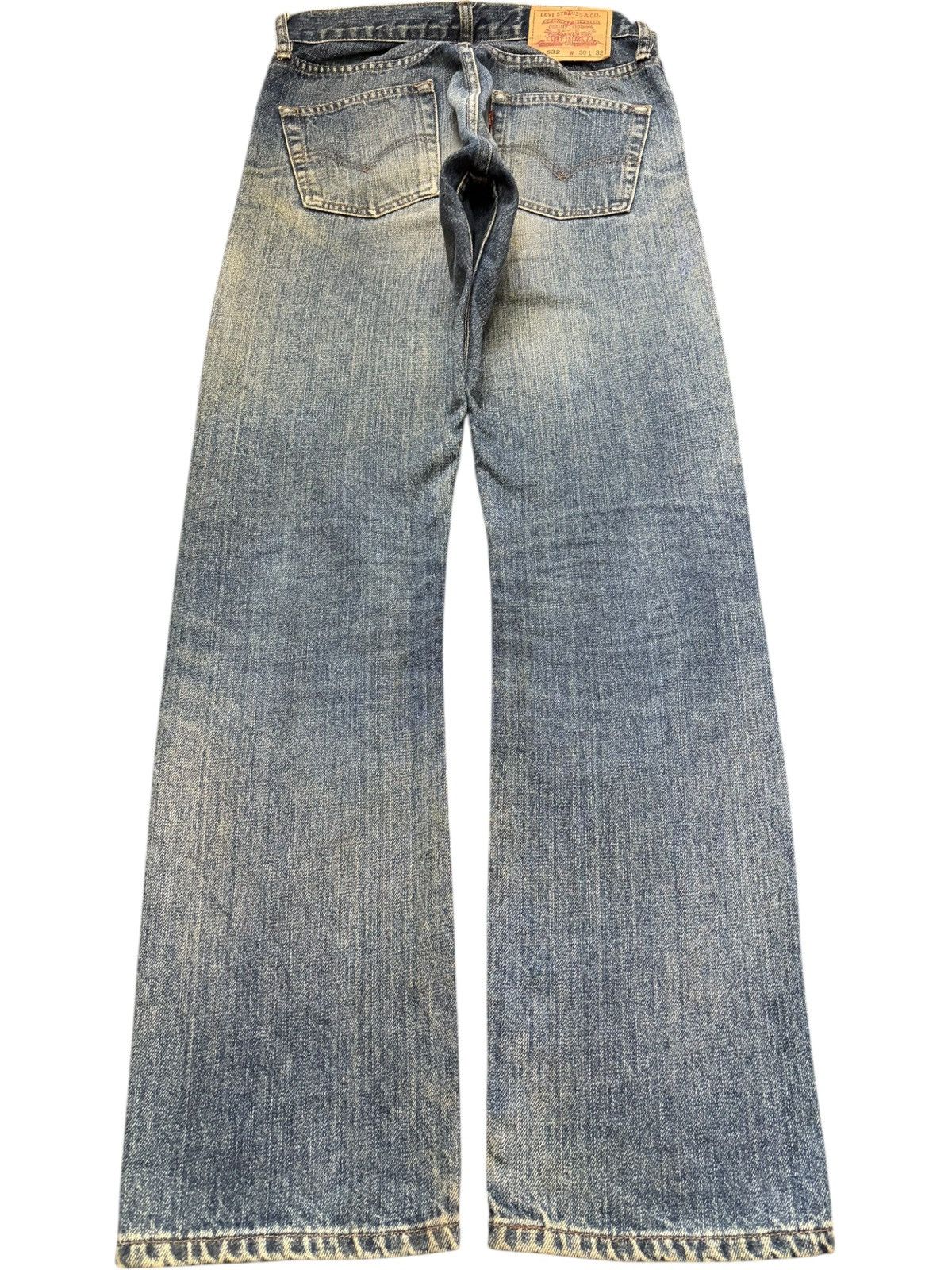 Levi's Vintage 90s Levis 532 Mud Wash Distressed Jeans Size US 30 / EU 46 - 2 Thumbnail