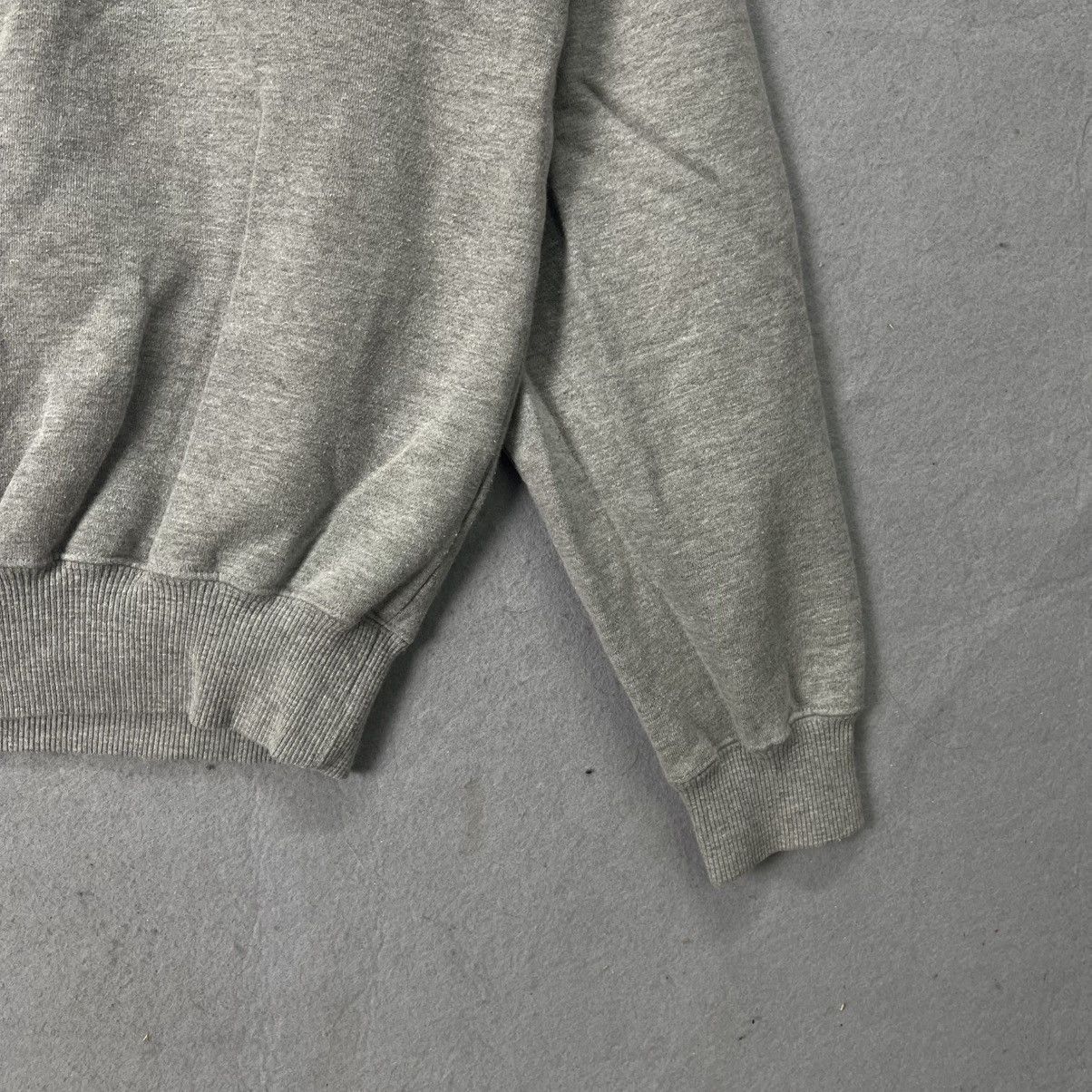 Trussardi Trussardi Embroidered Logo Sweatshirt – Grey (Made in Italy) Size US L / EU 52-54 / 3 - 4 Thumbnail