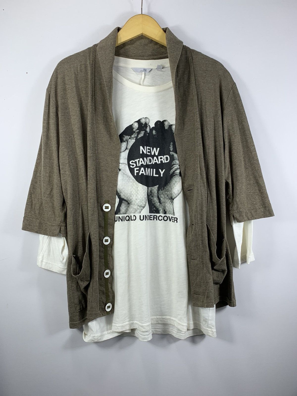 If Six Was Nine × Japanese Brand × Morgan Homme Japanesbrand Morgan Homme cardigan Size US M / EU 48-50 / 2 - 1 Thumbnail