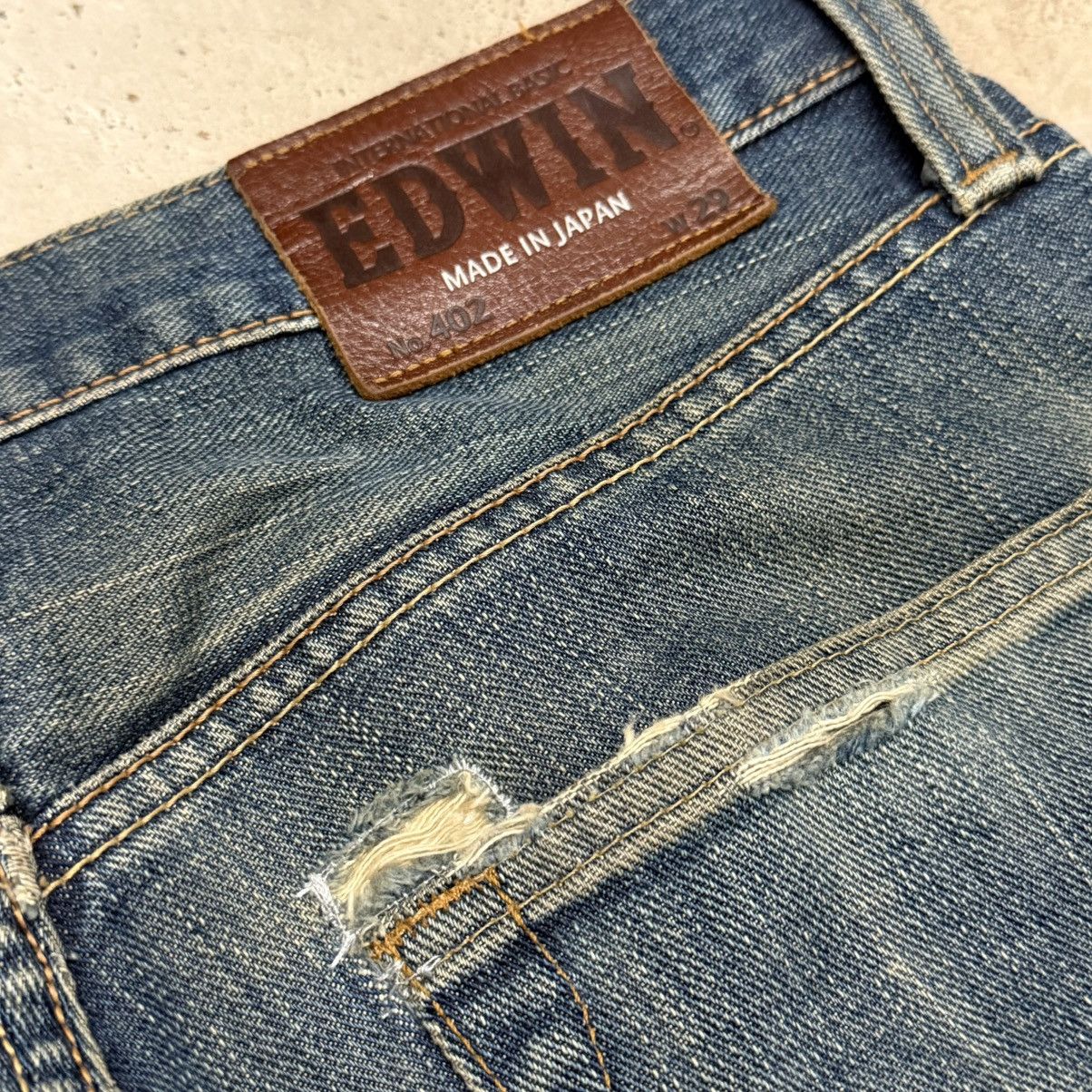 Edwin Vintage Edwin 402 Original Hem Chainstitch Denim Pant Size US 29 - 15 Thumbnail