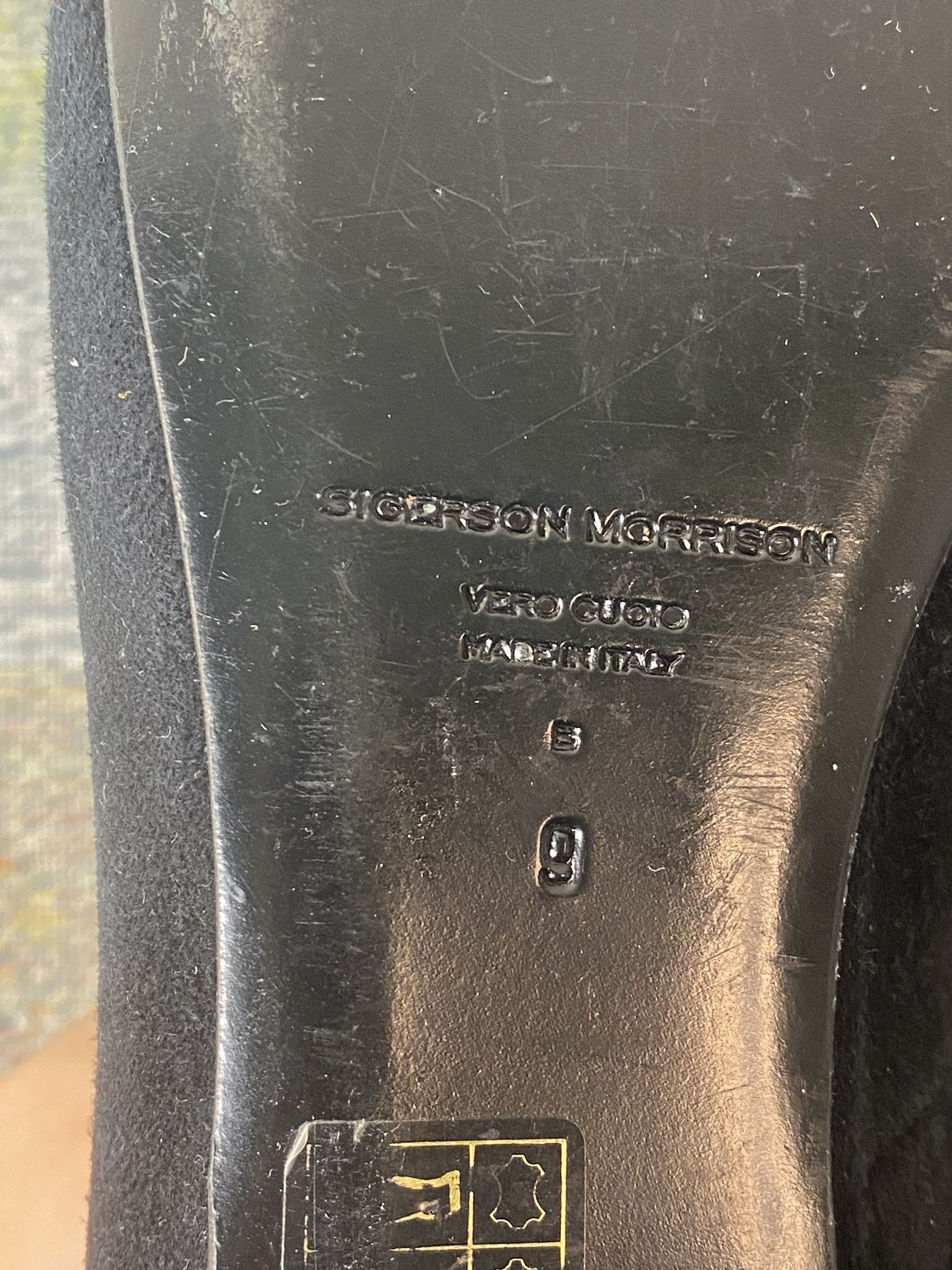 Other Sigerson Morrison Black Strappy Sandals US 9 EU 39.5-40 Size US 9 / IT 39 - 4 Thumbnail